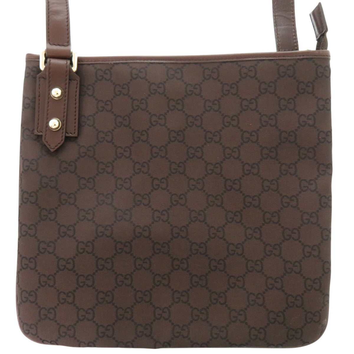 Gucci Brown Gg Supreme Shoulder Bag (Pre-Owned)