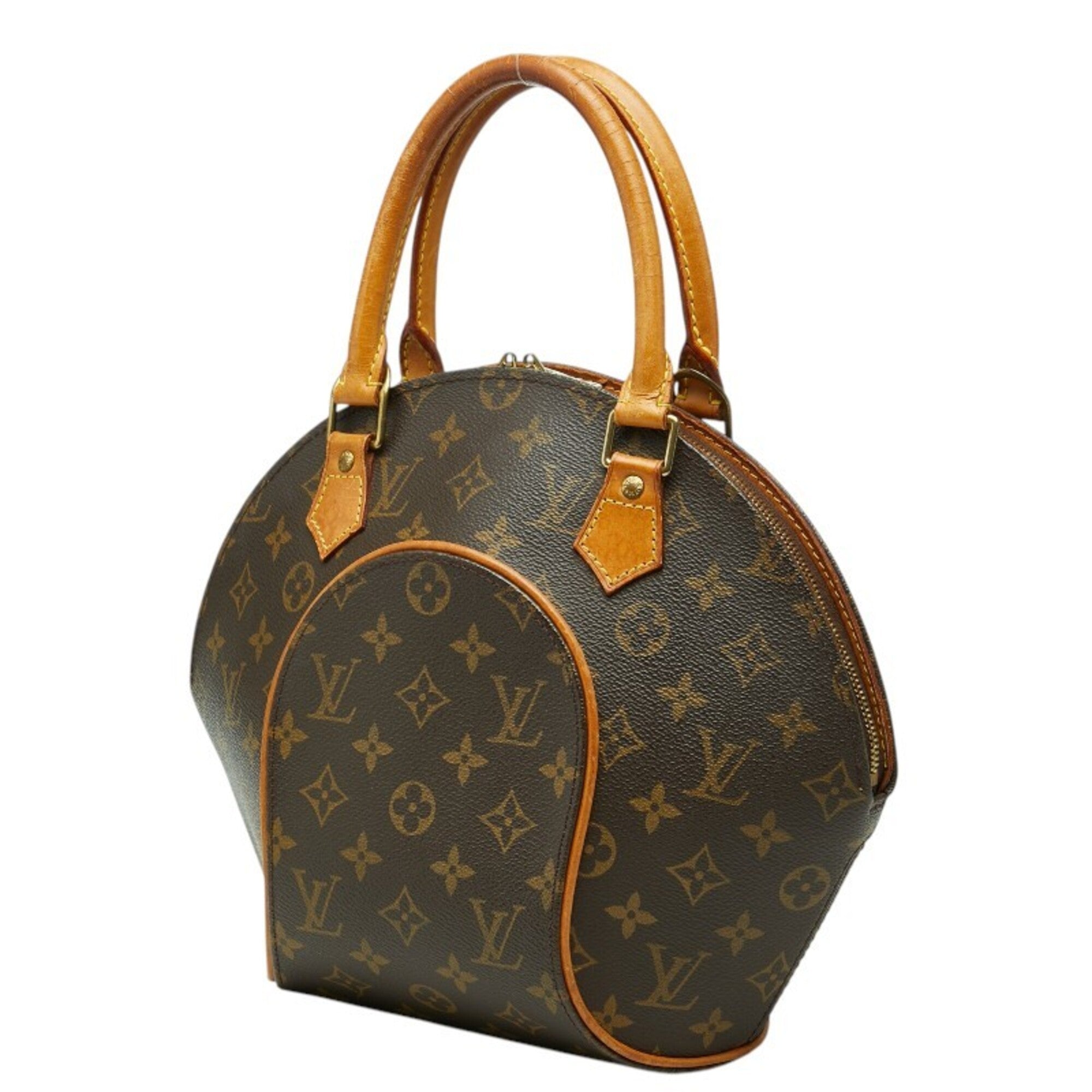 Louis Vuitton Brown Pvc Leather Handbag (Pre-Owned)