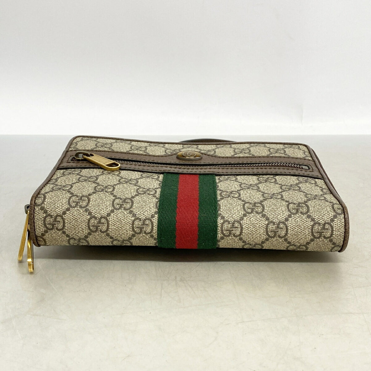 Gucci Brown Pvc Shoulder Bag (Pre-Owned)