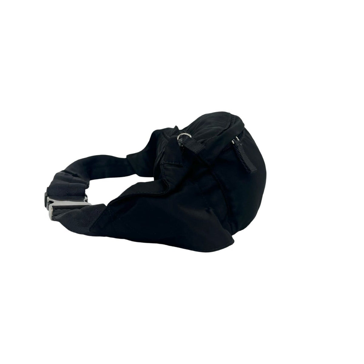 Prada Black Nylon Pouch Shoulder Bag Sling Bag (Pre-Owned)