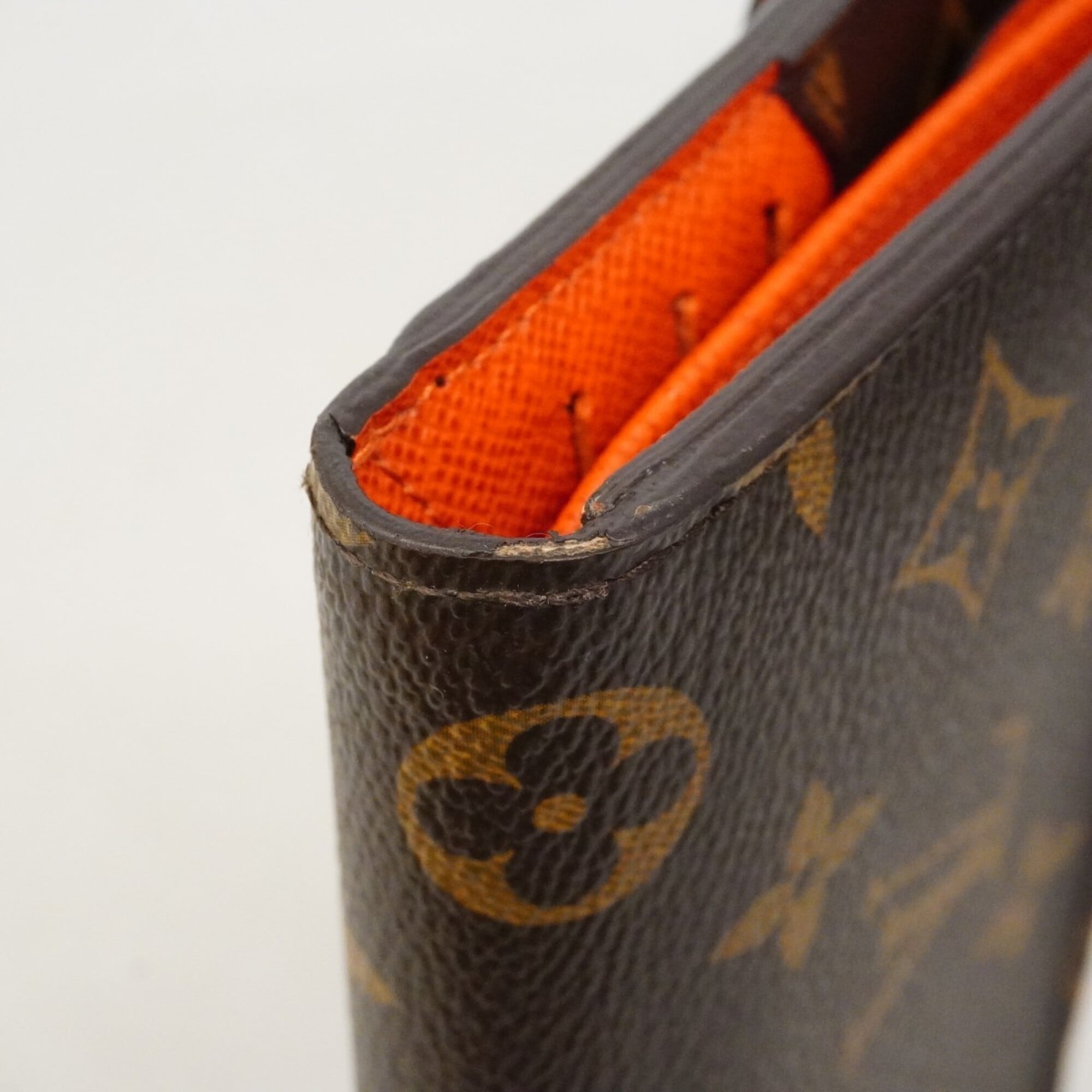 Louis Vuitton Brown Pimont Long Wallet (Tri-Fold) (Pre-Owned)