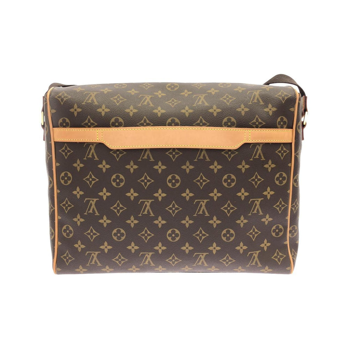 Louis Vuitton Marron Coated Canvas Shoulder Bag (Pre-Owned)