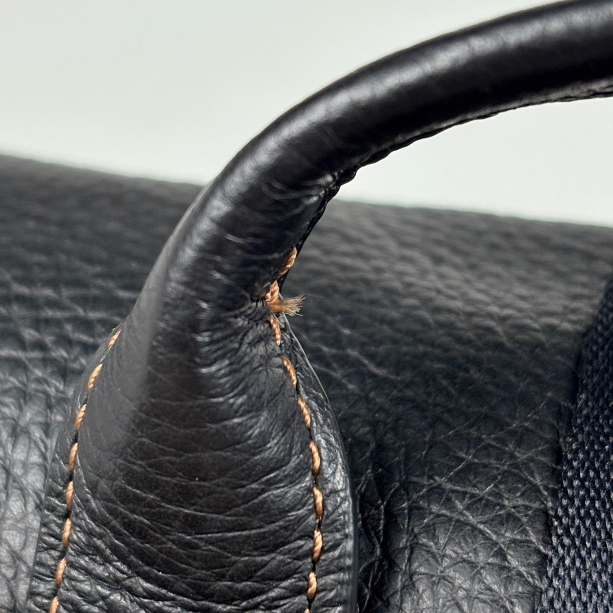 Coach Signature Black Brown Coated Canvas Leather Backpack (Pre-Owned)