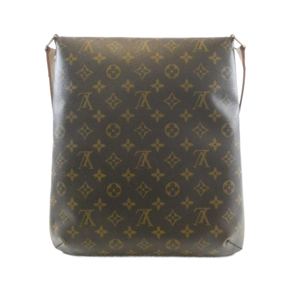 Louis Vuitton Marron Coated Canvas Shoulder Bag (Pre-Owned)