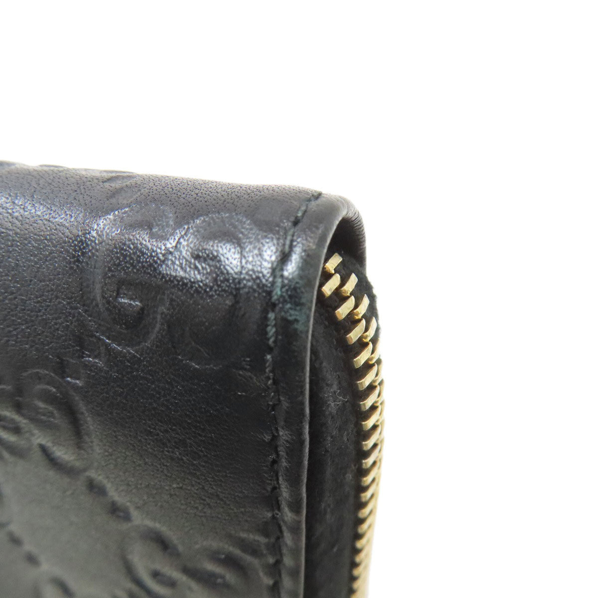 Gucci Black Leather Coin Purse/Coin Case (Pre-Owned)