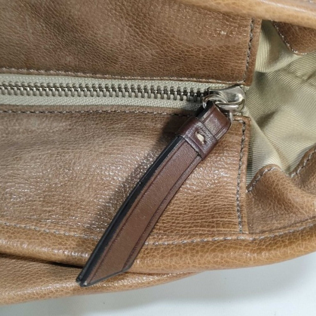Coach Brown Leather Handbag (Pre-Owned)