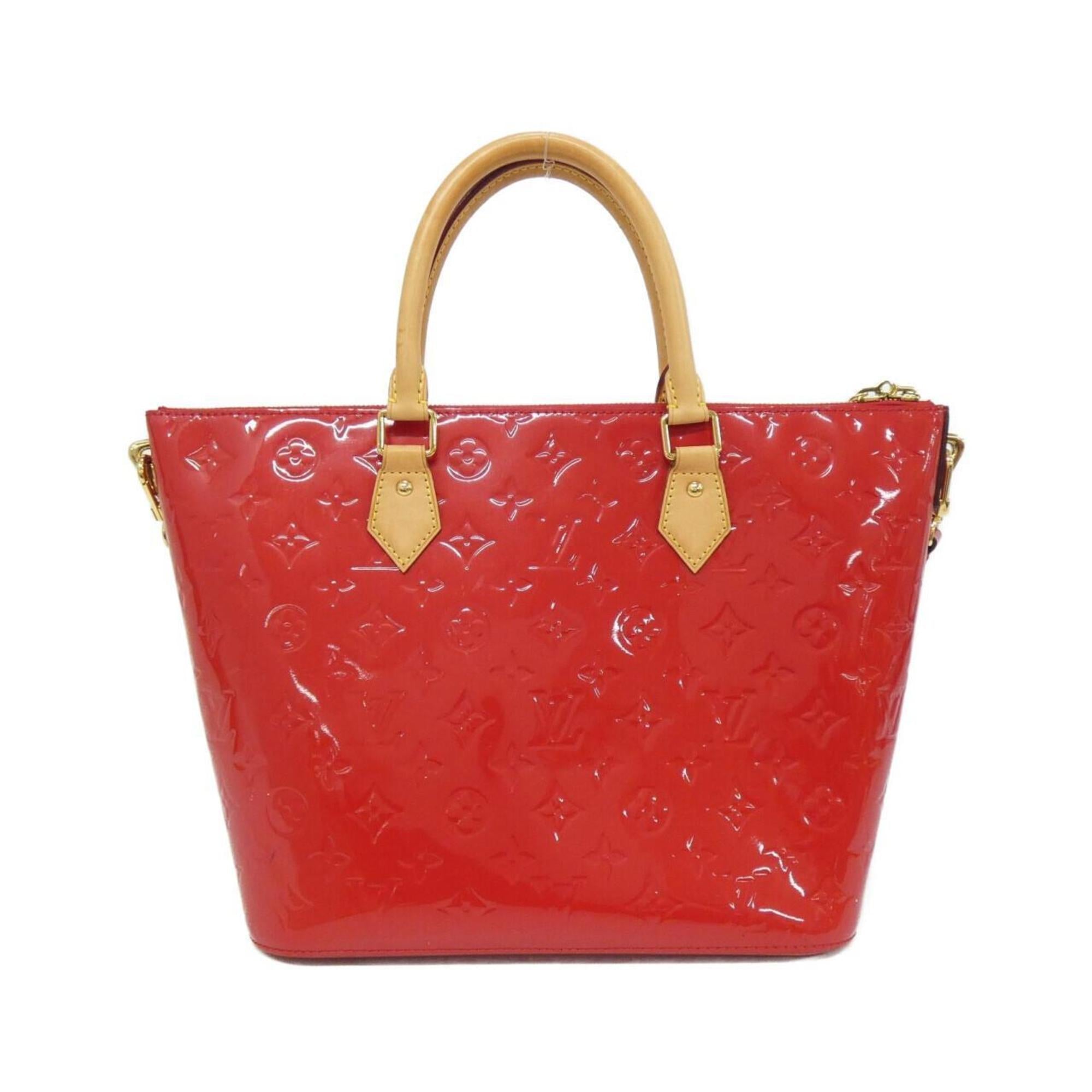 Louis Vuitton Cerise Red Color Leather Handbag (Pre-Owned)