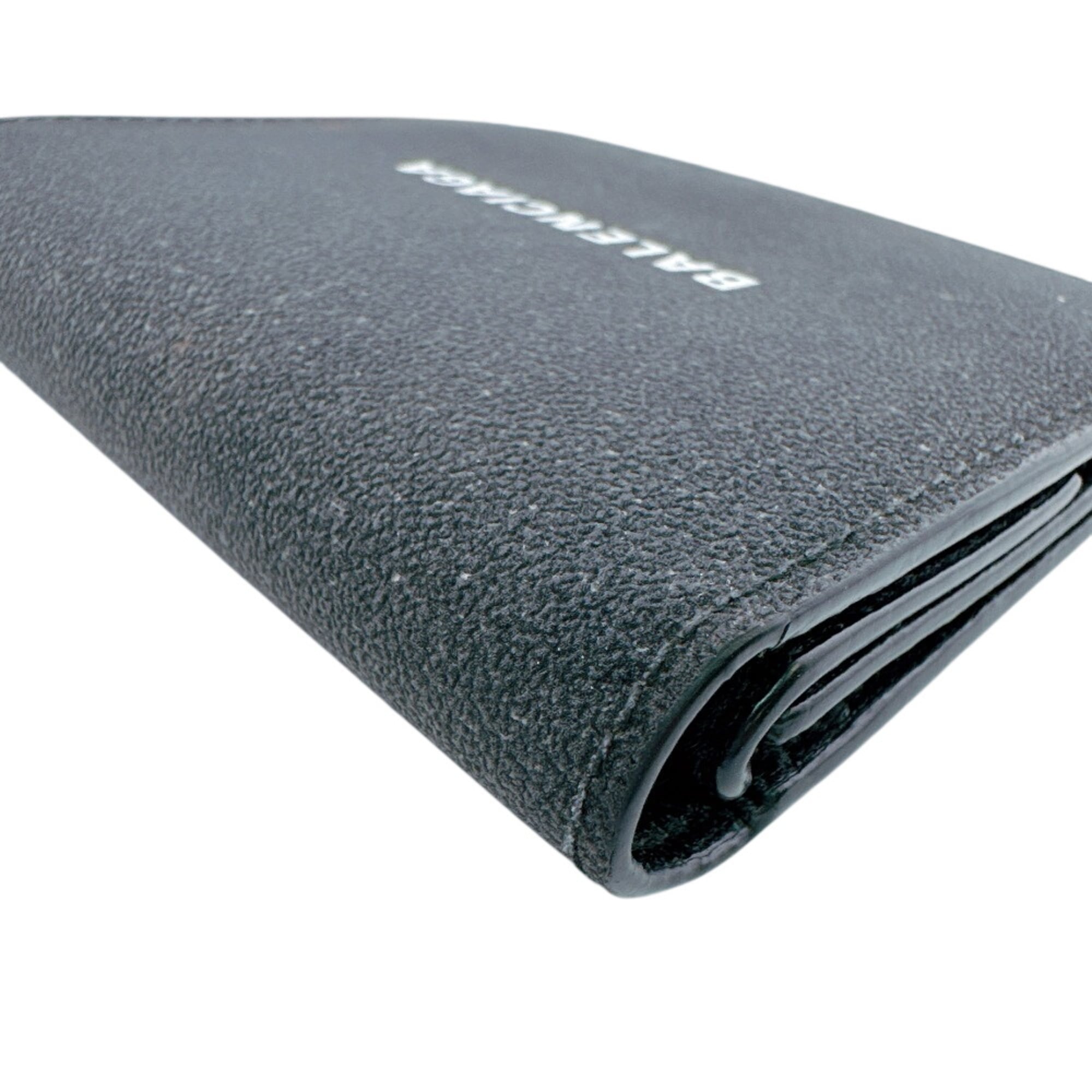 Balenciaga Black Leather Wallet (Bi-Fold) (Pre-Owned)