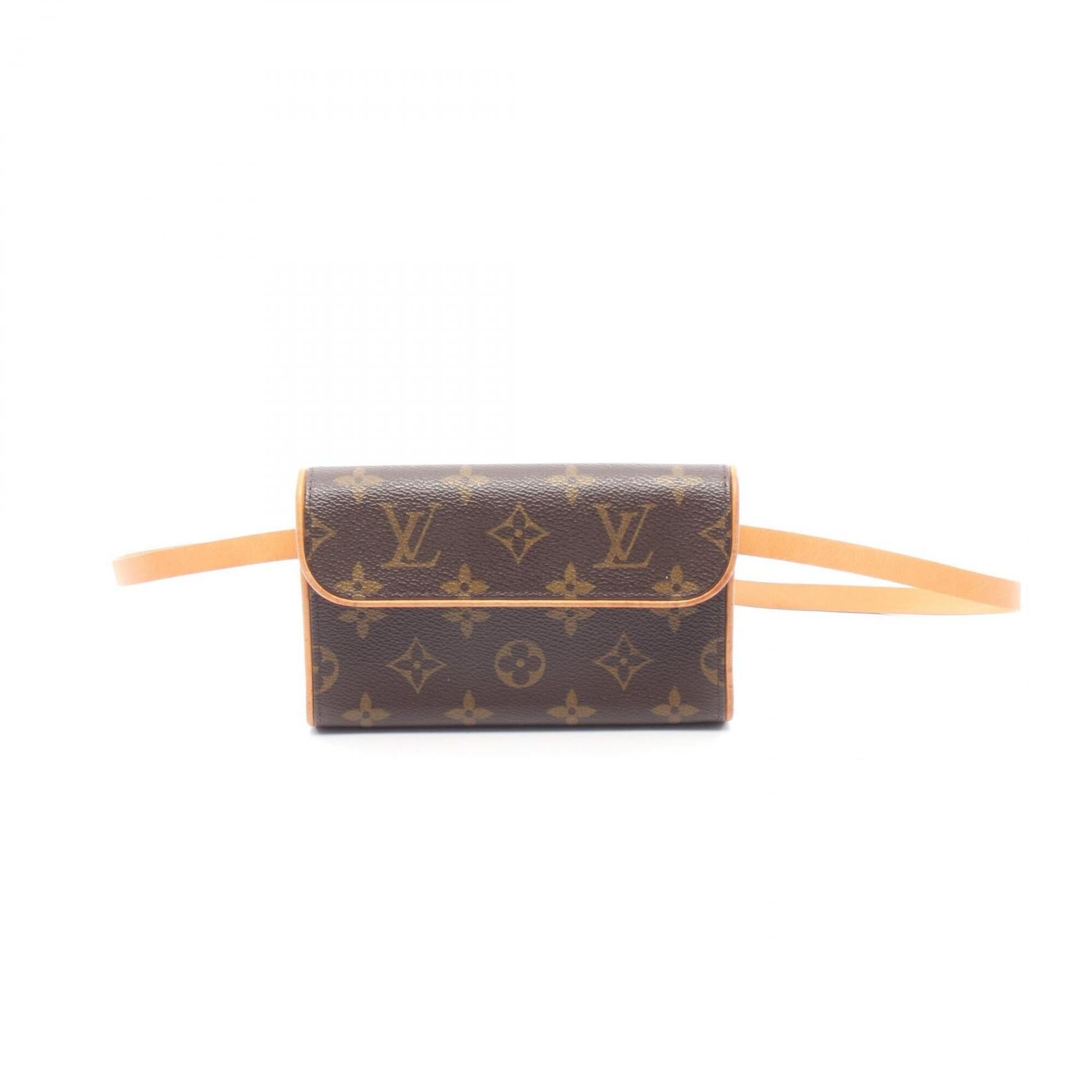 Louis Vuitton Brown Monogram Coated Canvas Fanny Pack Handbag (Pre-Owned)