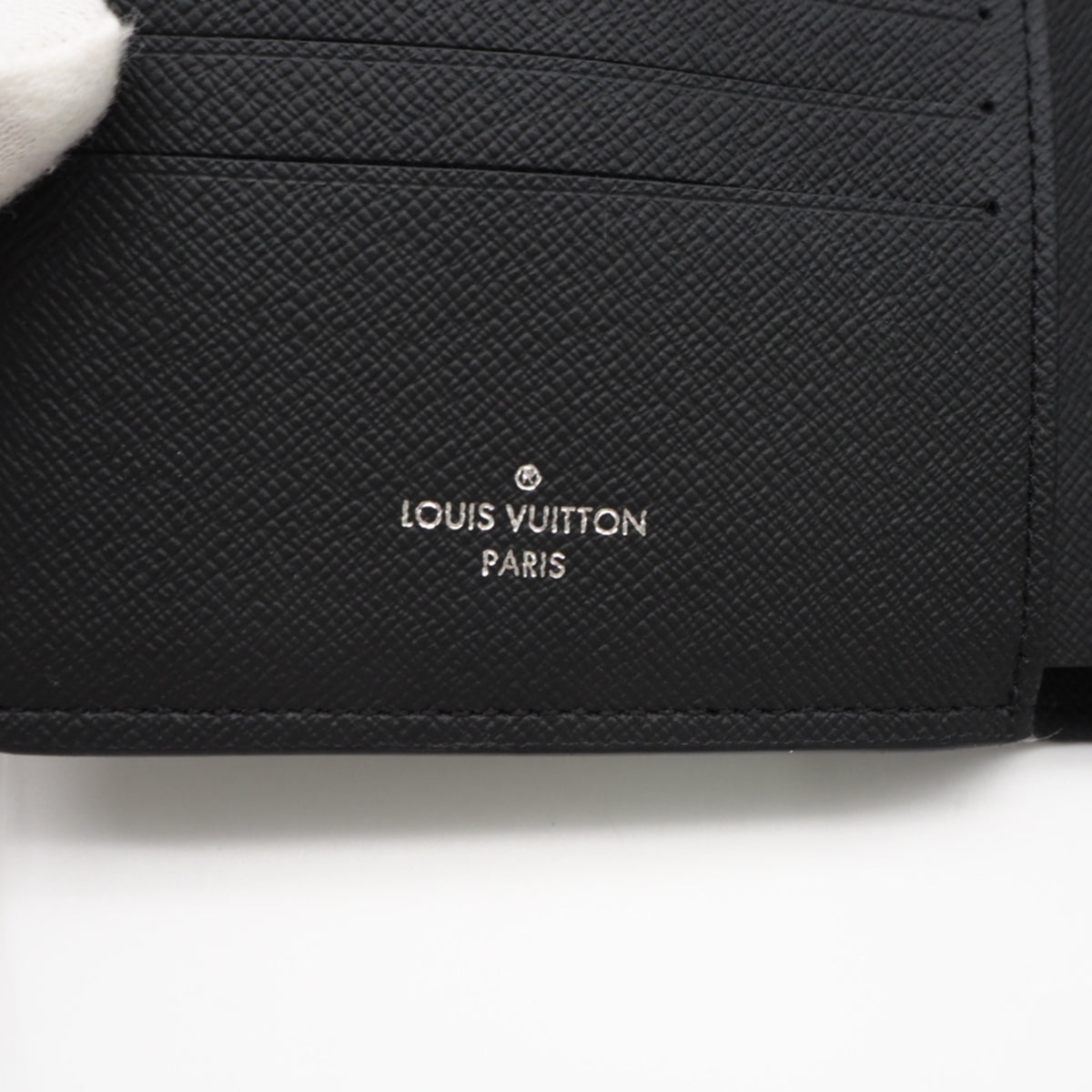 Louis Vuitton Monogram Eclipse Black Gray Coated Canvas Leather Wallet (Bi-Fold) (Pre-Owned)