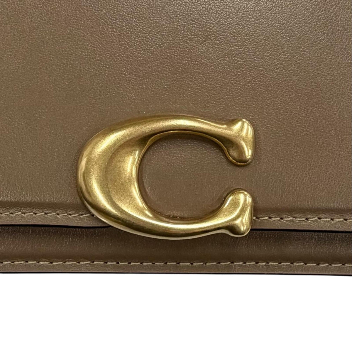 Coach Brown Leather Crossbody Bag Shoulder Bag (Pre-Owned)