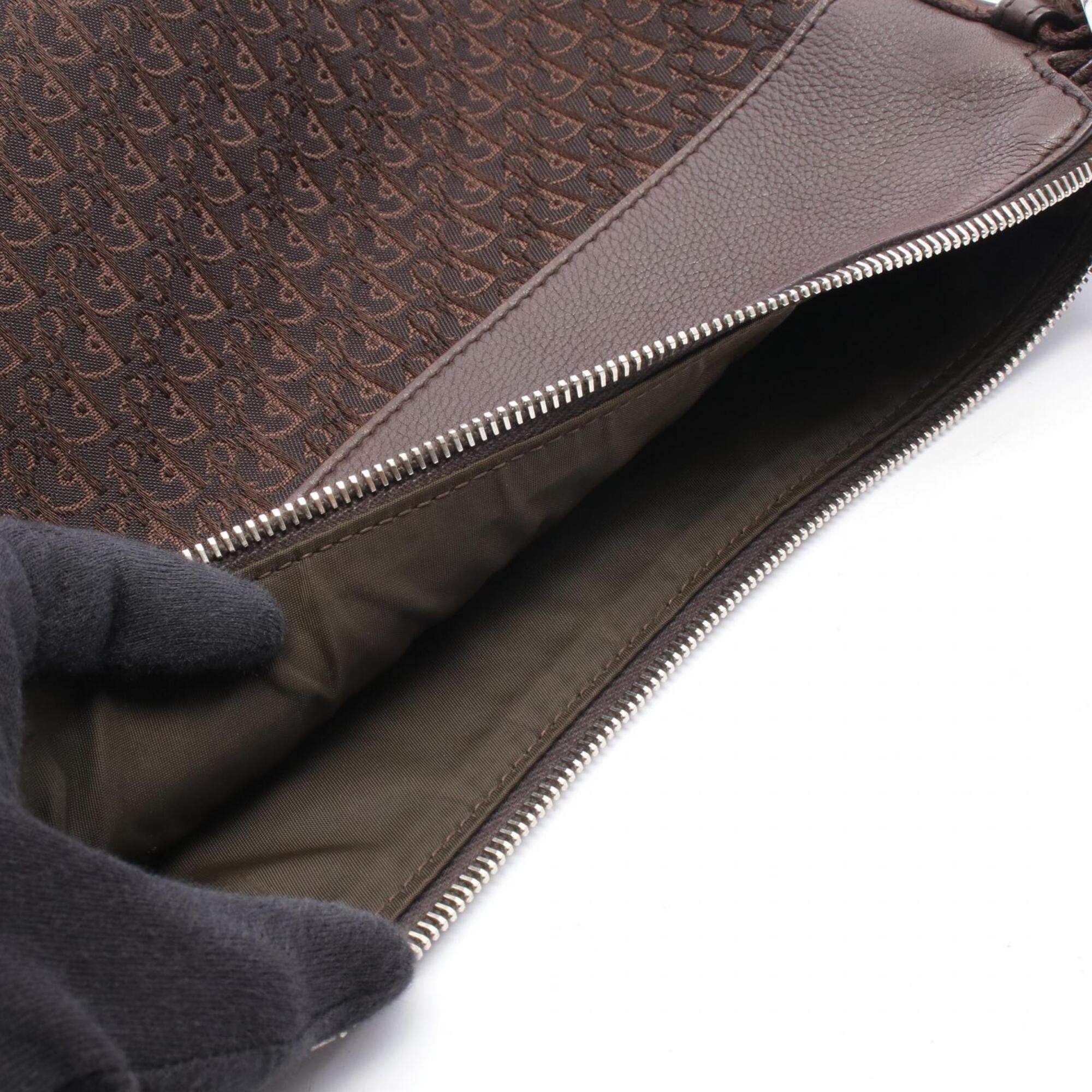 Christian Dior Brown Trotter Handbag Shoulder Bag (Pre-Owned)