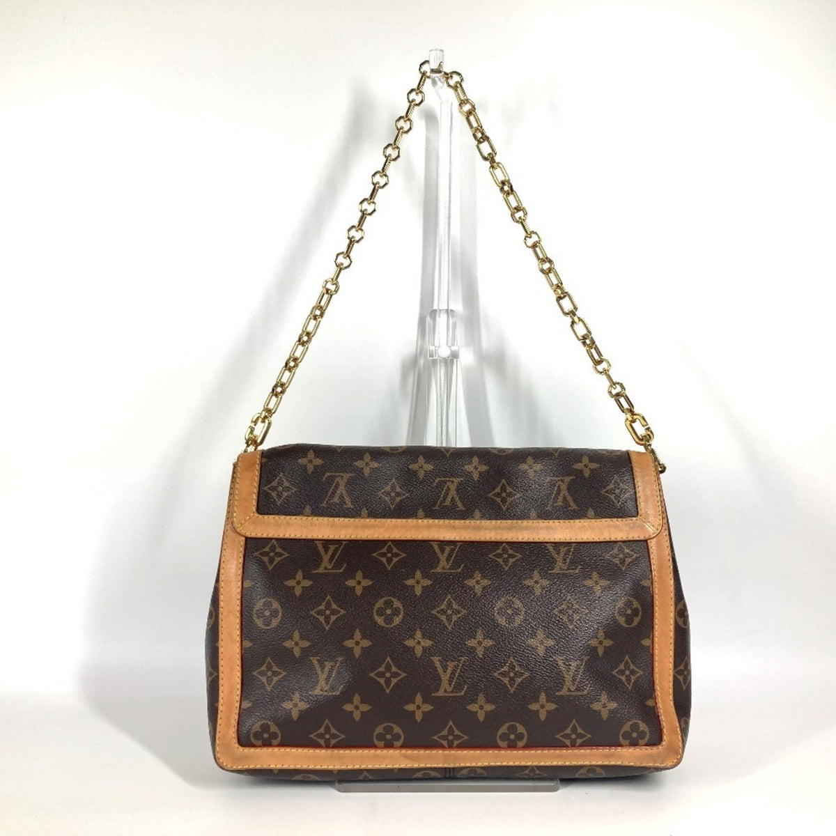 Louis Vuitton Brown Monogram Monogram Handbag Shoulder Bag (Pre-Owned)