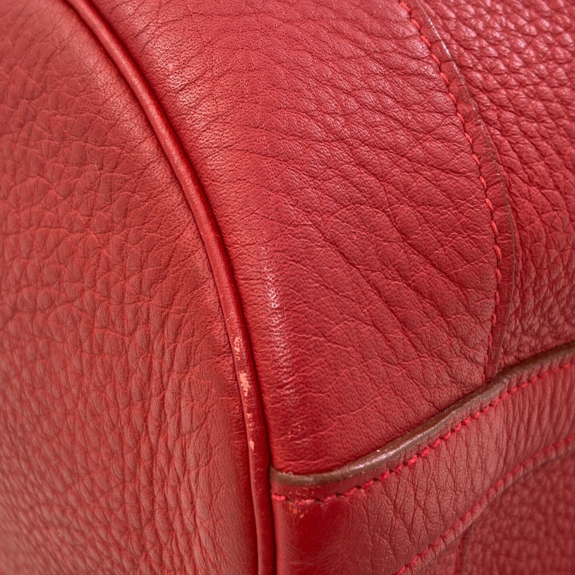 Hermes Taurillon Clemence Leather Shoulder Bag (Pre-Owned)