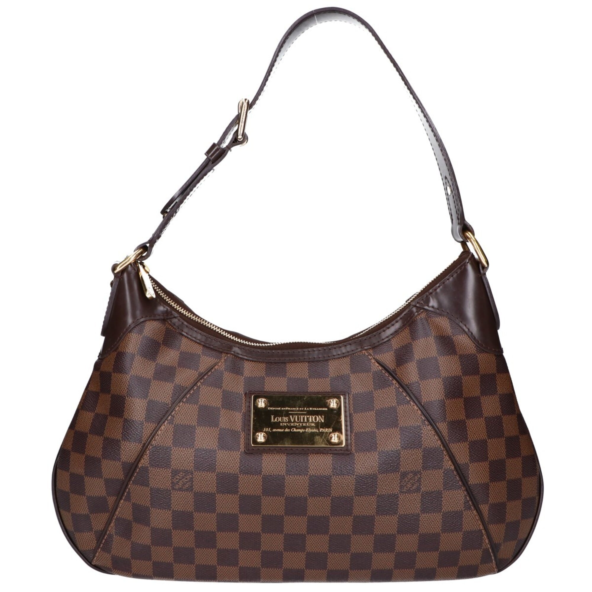 Louis Vuitton Brown Damier Canvas Shoulder Bag (Pre-Owned)