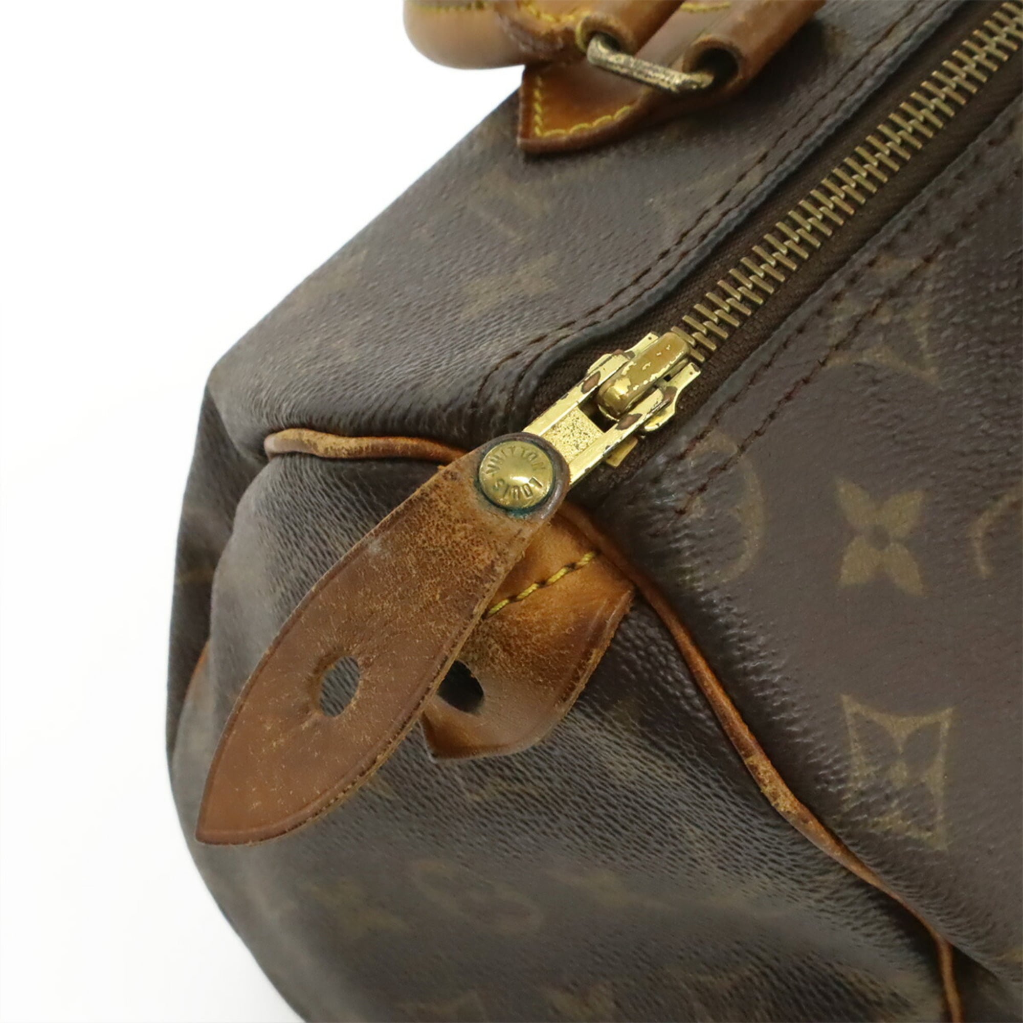 Louis Vuitton Brown Monogram Canvas Pvc Coated Canvas Handbag Sling Bag (Pre-Owned)