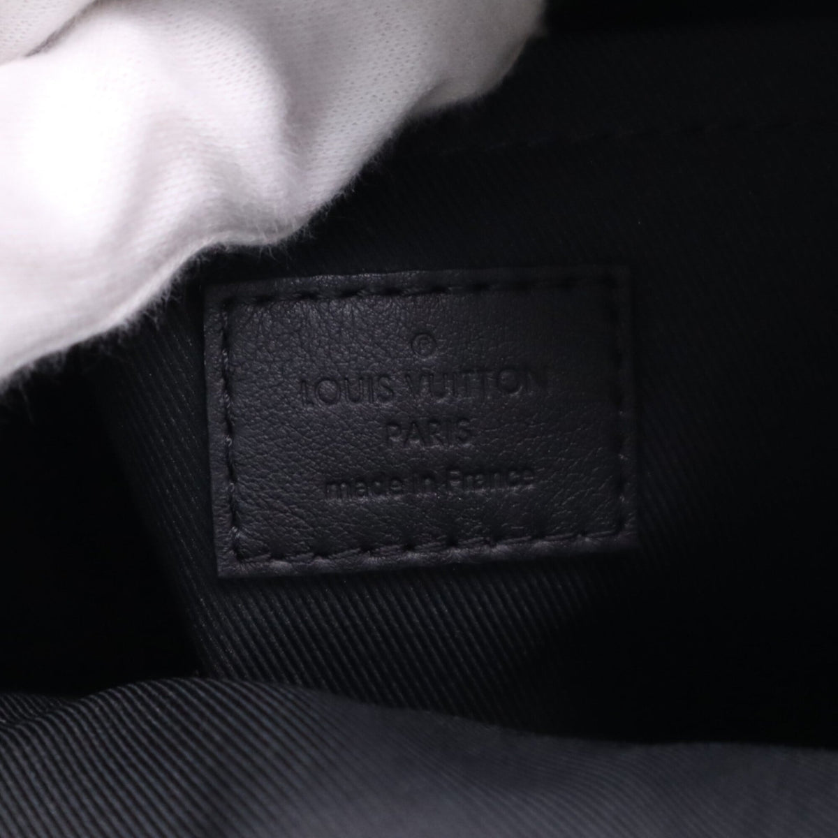 Louis Vuitton Monogram Beige Black Brown Coated Canvas Backpack (Pre-Owned)