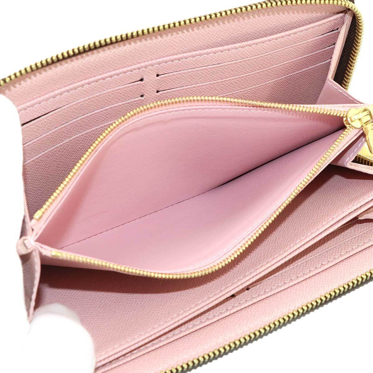 Louis Vuitton Monogram Rose Ballerine Monogram Long Wallet (Bi-Fold) (Pre-Owned)
