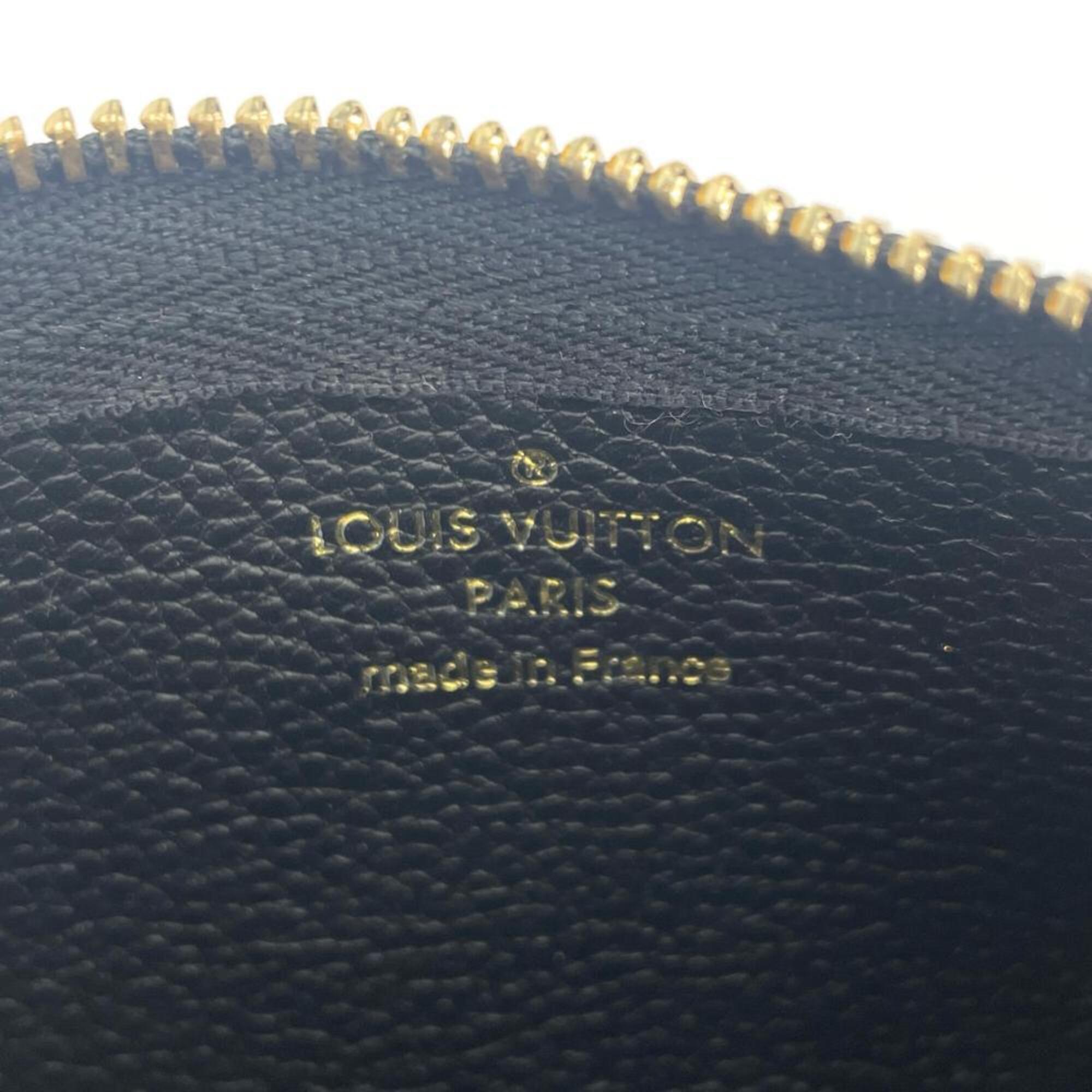 Louis Vuitton Black Noir Monogram Coin Purse/Coin Case (Pre-Owned)