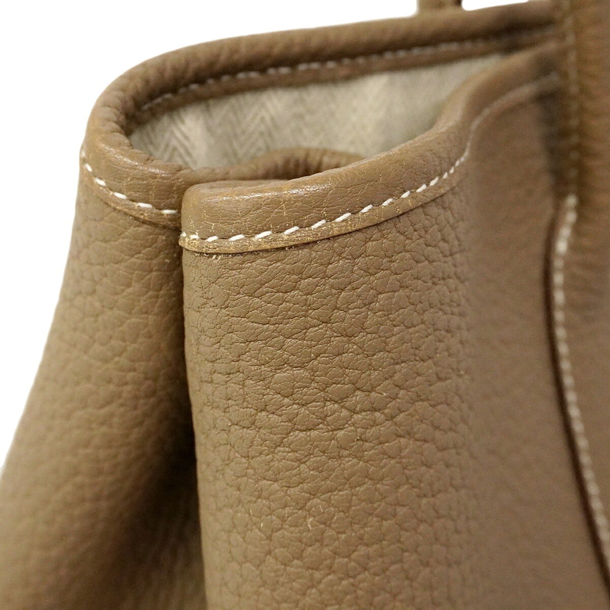 Hermes Etoupe Gray Negonda Leather Tote Bag (Pre-Owned)