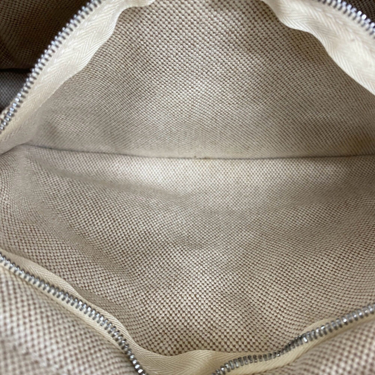 Hermes Beige Toile H Handbag Tote Bag (Pre-Owned)