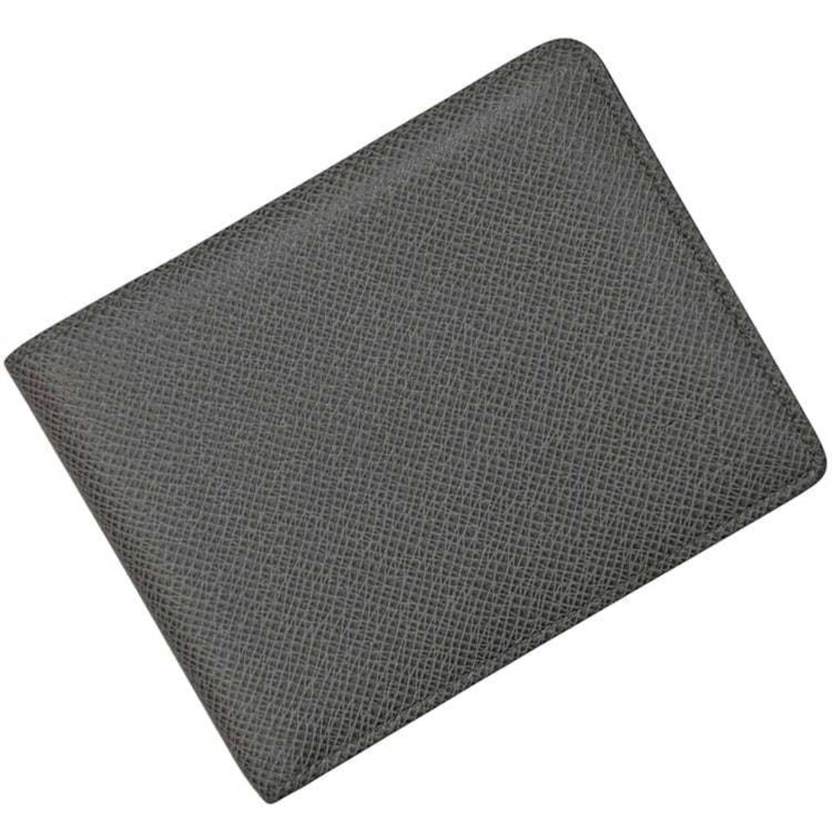 Louis Vuitton Glacier Gray Taiga Leather Wallet (Bi-Fold) (Pre-Owned)