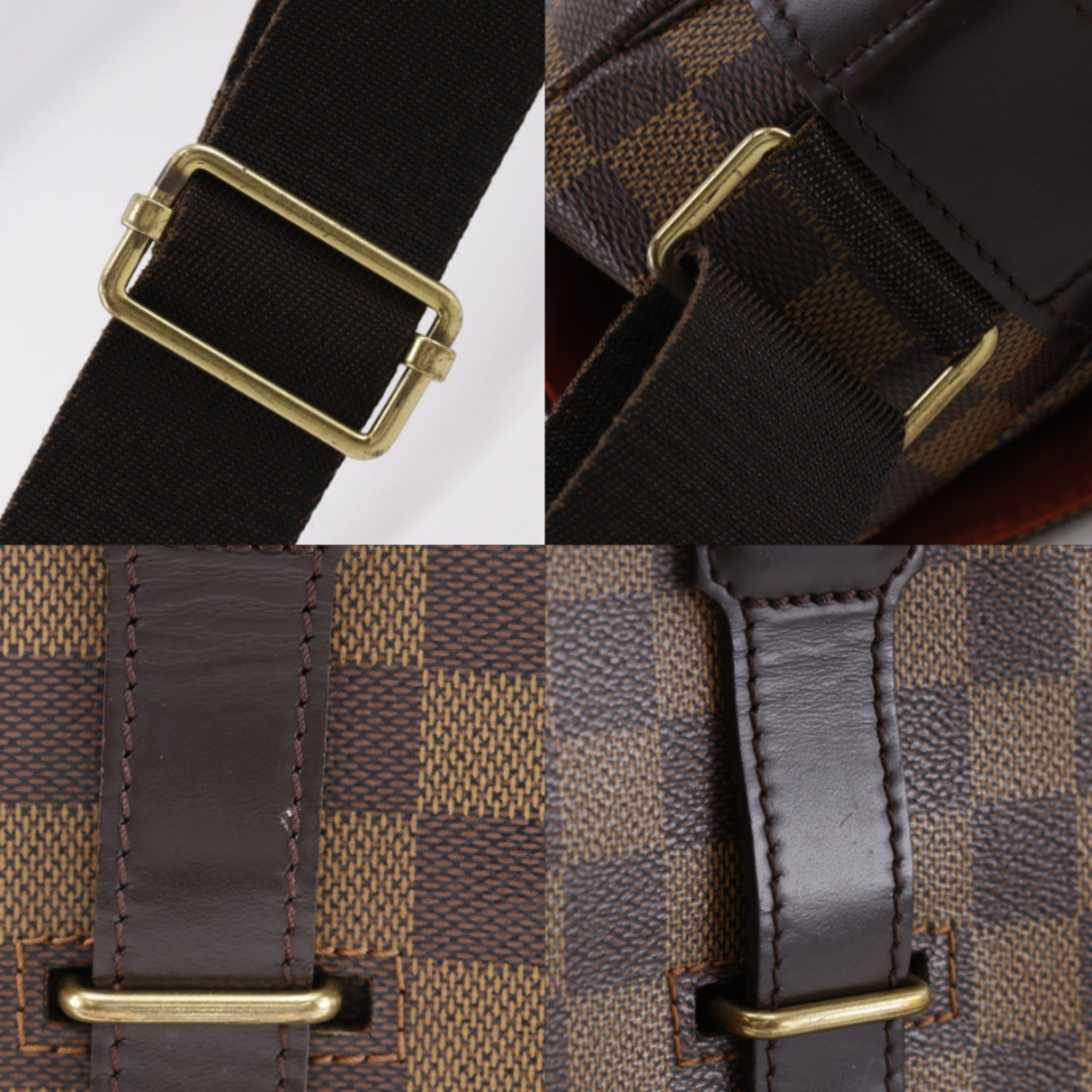 Louis Vuitton Brown Damier Canvas Shoulder Bag (Pre-Owned)