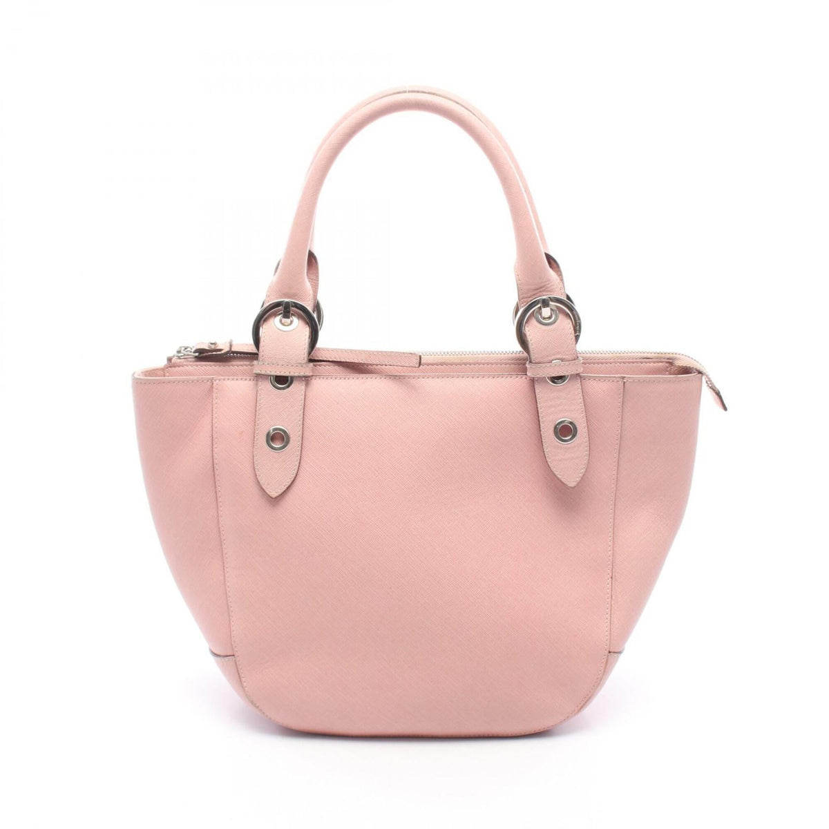 Salvatore Ferragamo Pink Leather Handbag (Pre-Owned)