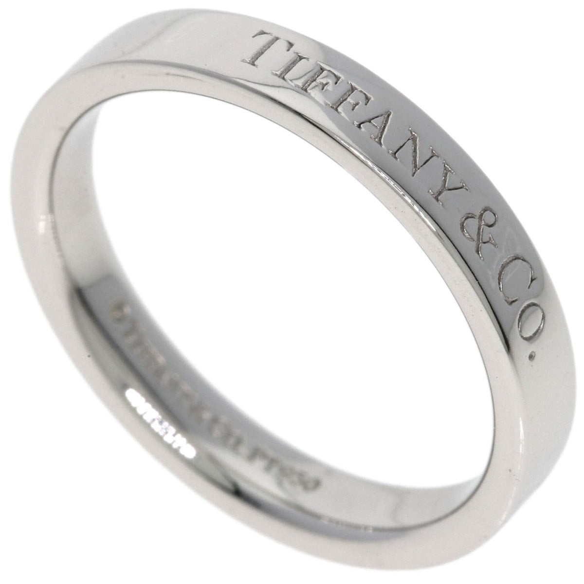 Tiffany Platinum 950 Band Ring (Pre-Owned)