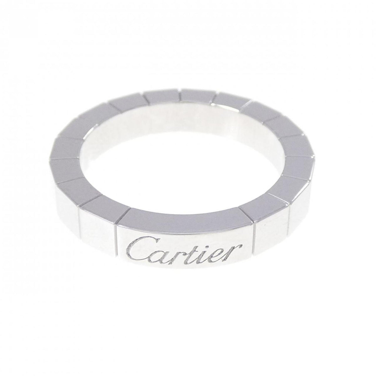 Cartier White Gold White Gold (18K) Band Ring (Pre-Owned)
