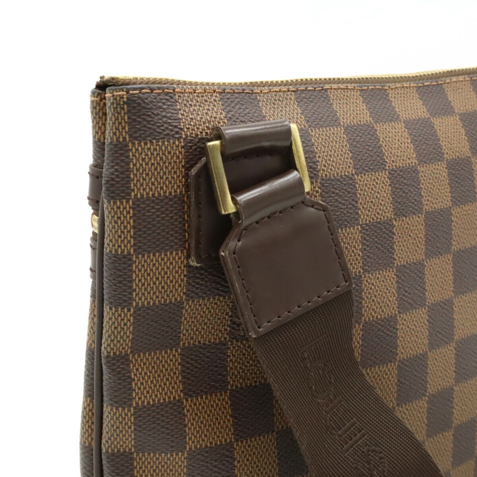 Louis Vuitton Brown Pvc Pochette Shoulder Bag (Pre-Owned)