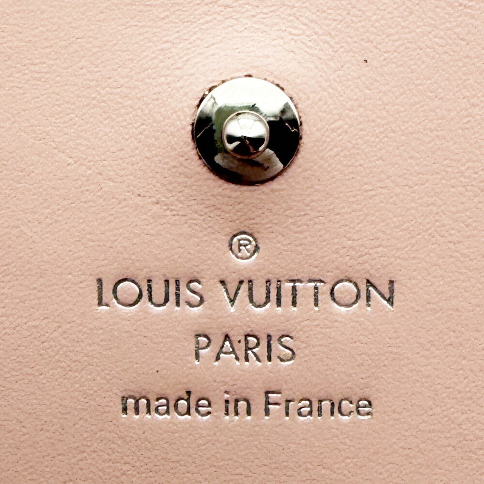 Louis Vuitton Magnolia Mahina Leather Leather Wallet (Bi-Fold) (Pre-Owned)