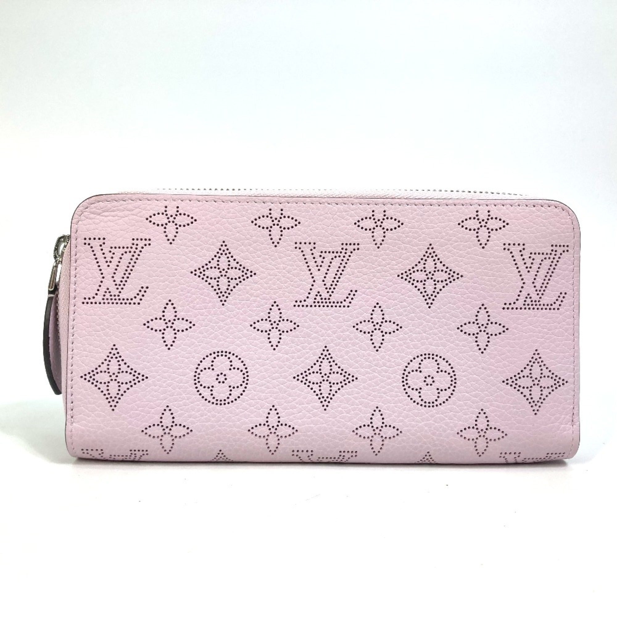 Louis Vuitton Mahina Purple Mahina Leather Long Wallet (Bi-Fold) (Pre-Owned)