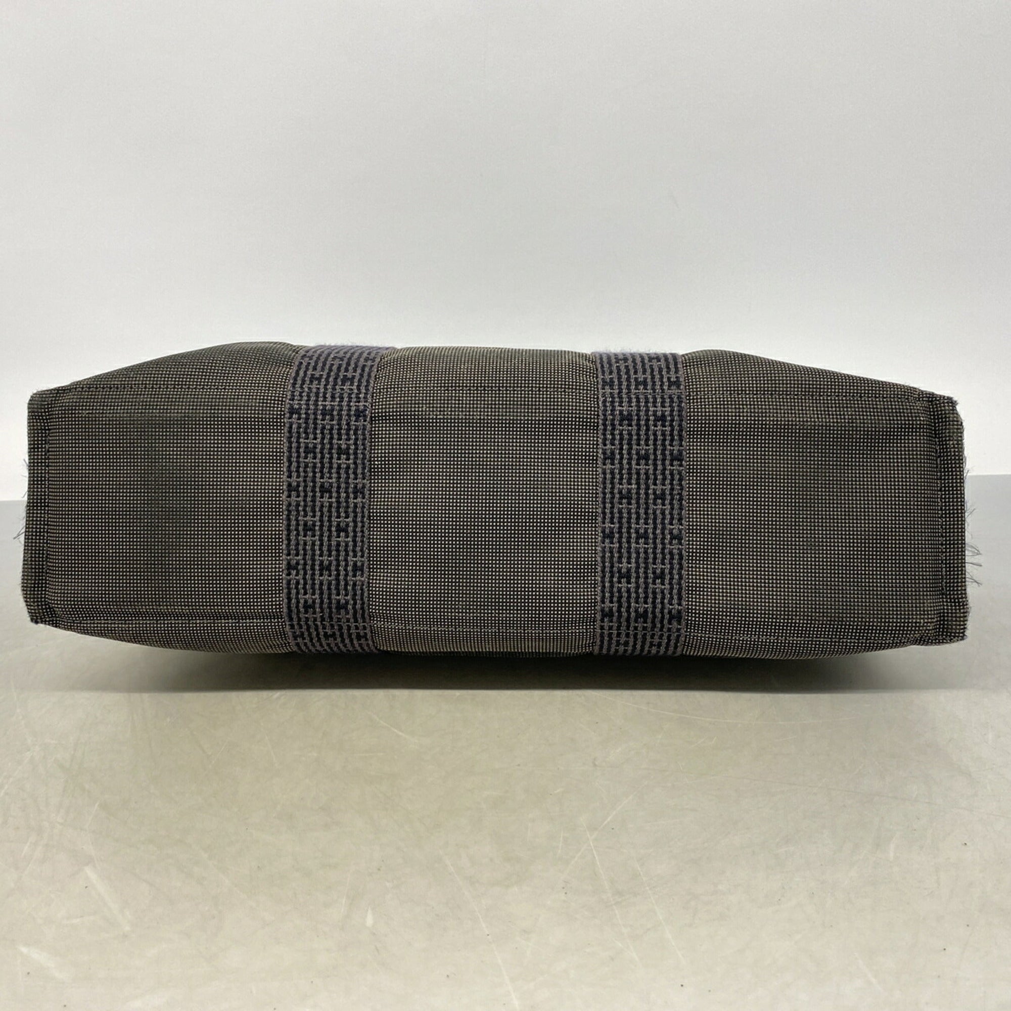 Hermes Gray Nylon Tote Bag (Pre-Owned)