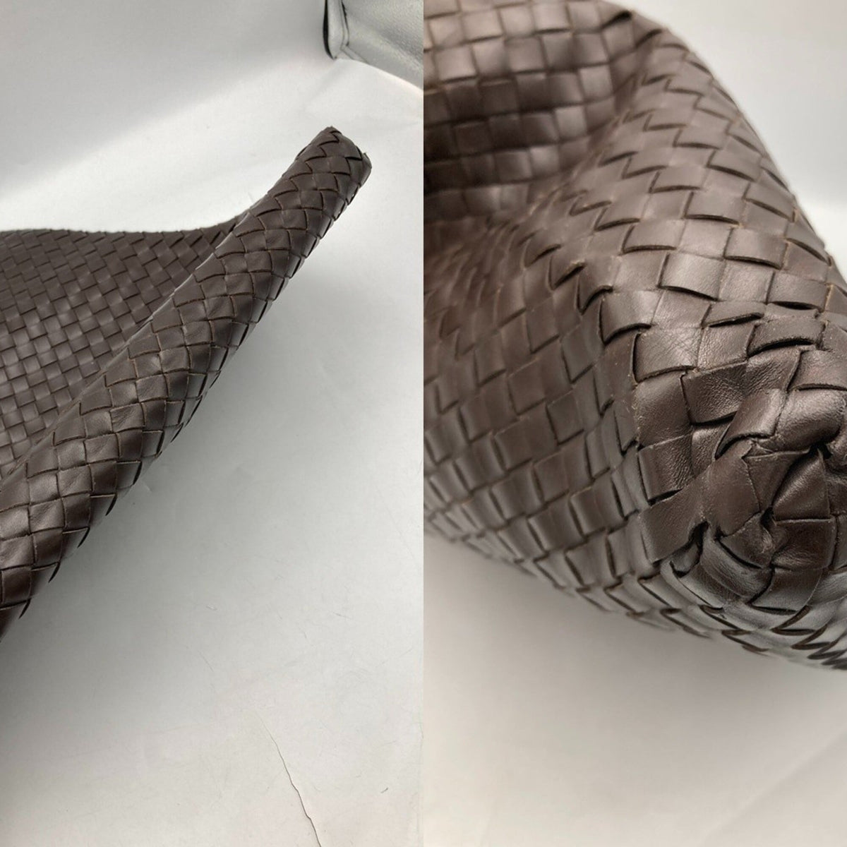Bottega Veneta Brown Leather Shoulder Bag (Pre-Owned)
