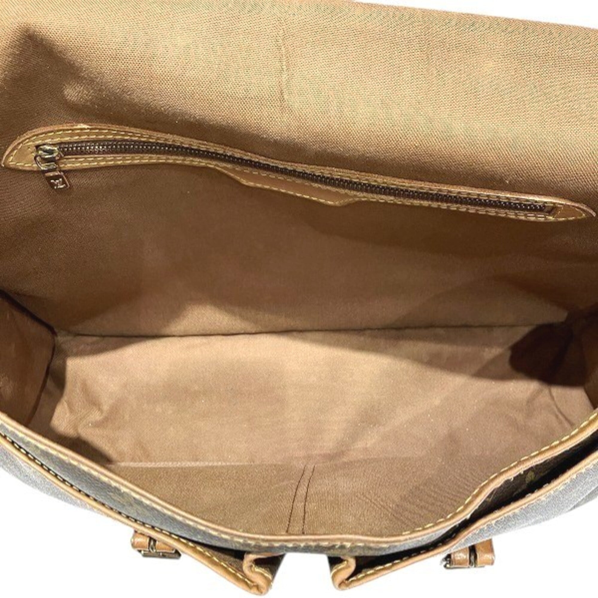Louis Vuitton Brown Monogram Handbag Shoulder Bag (Pre-Owned)