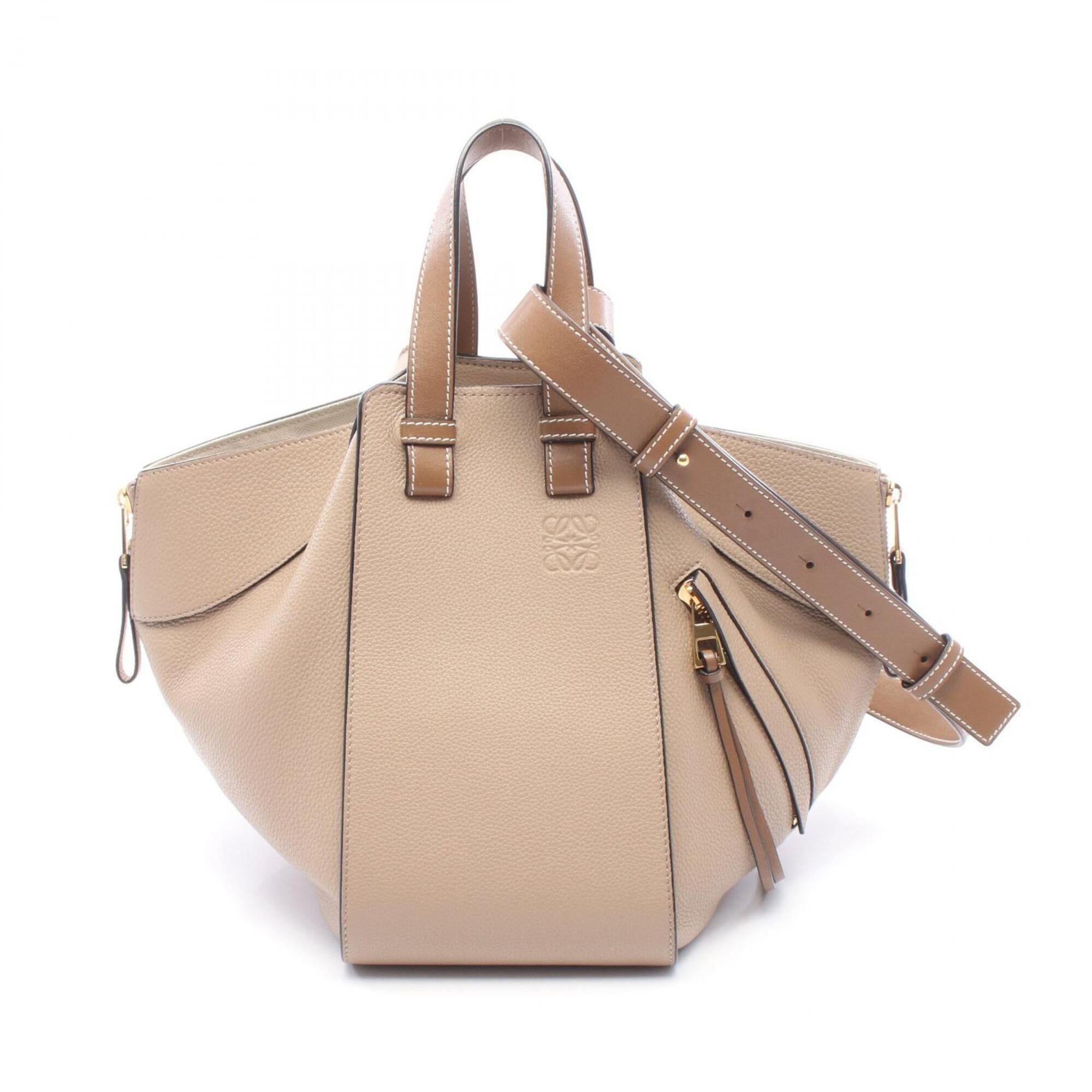 Loewe Beige Leather Handbag (Pre-Owned)