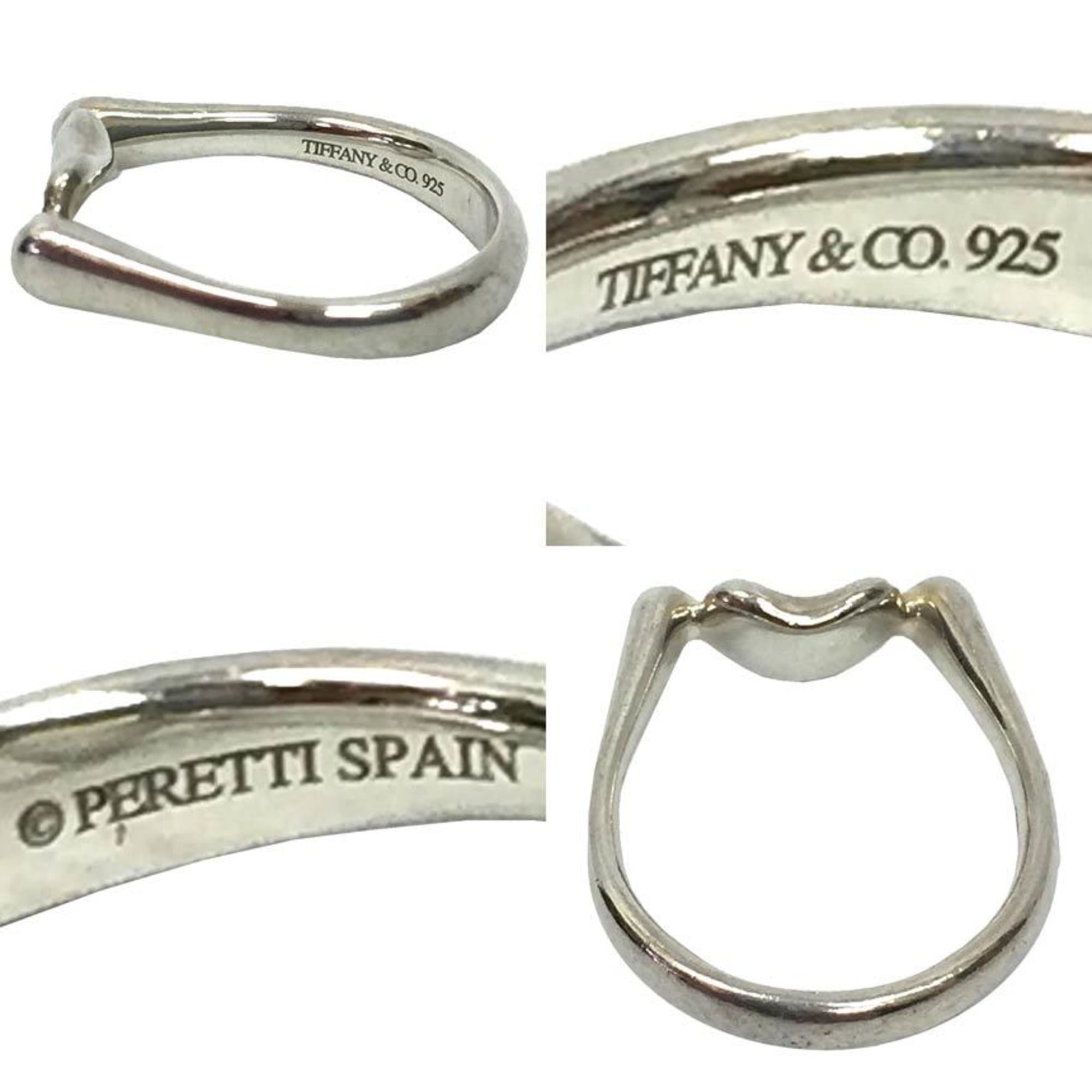 Tiffany Silver Silver 925 Band Ring (Pre-Owned)