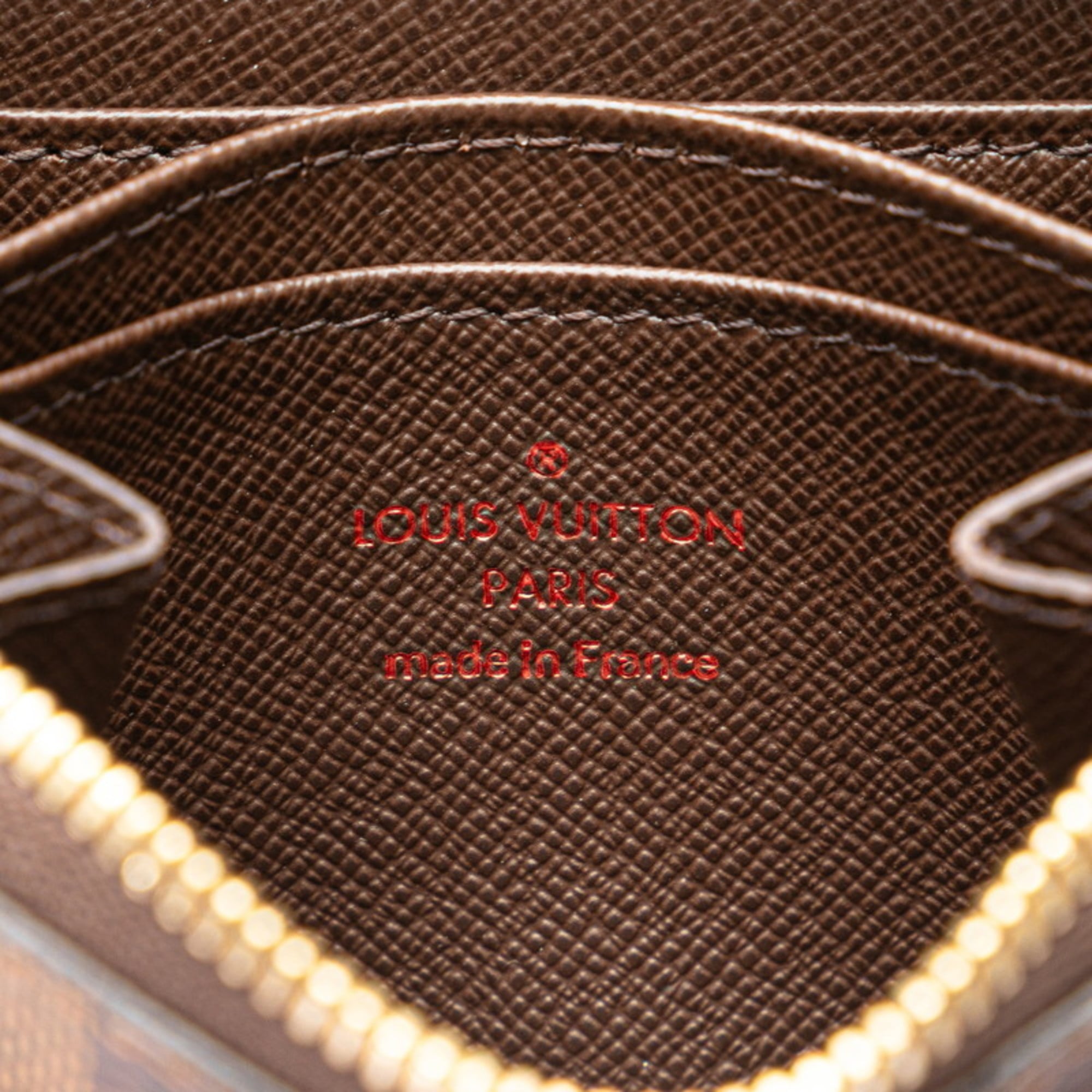 Louis Vuitton Damier Brown Pvc Coin Purse/Coin Case (Pre-Owned)