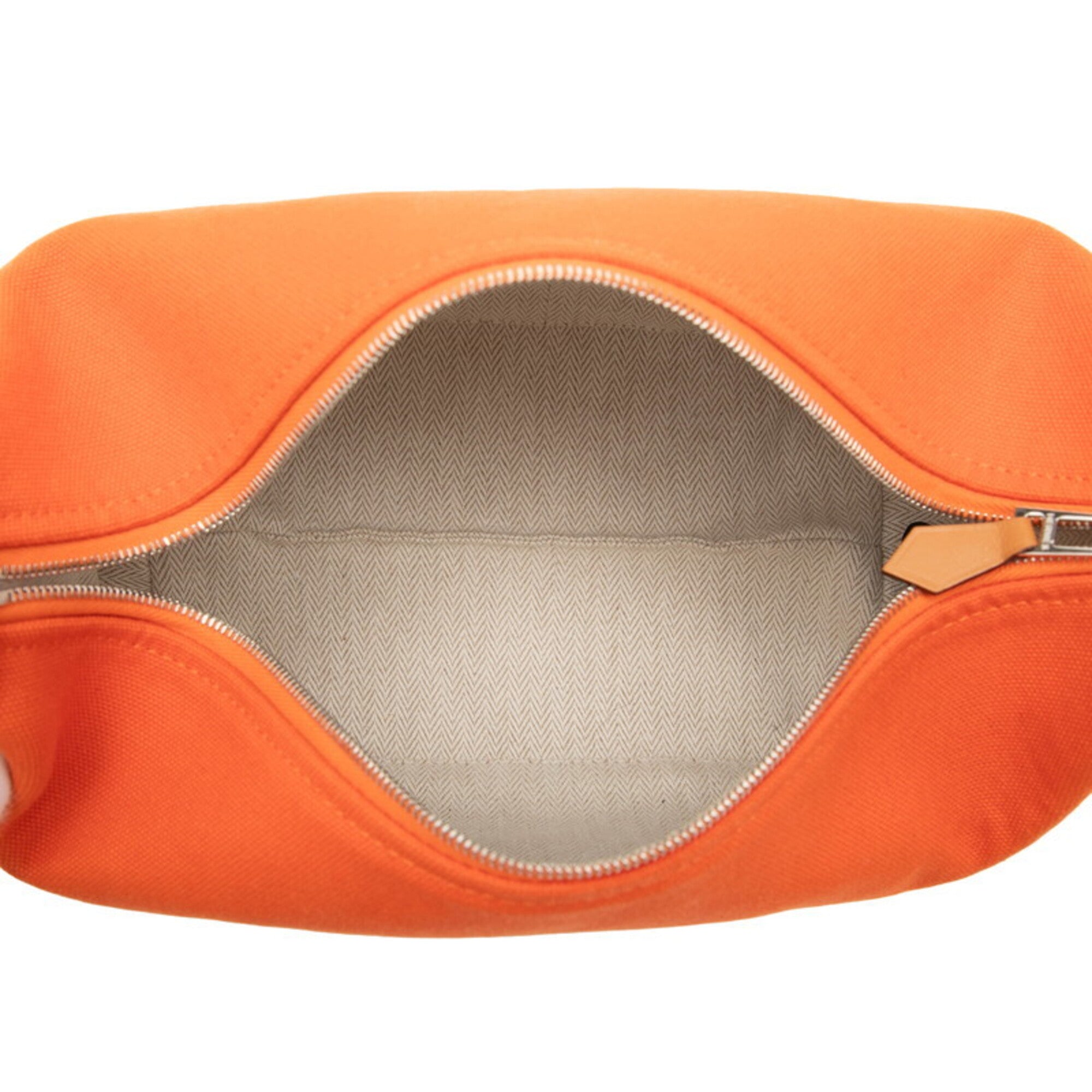 Hermes Orange Cotton Handbag Pouch (Pre-Owned)