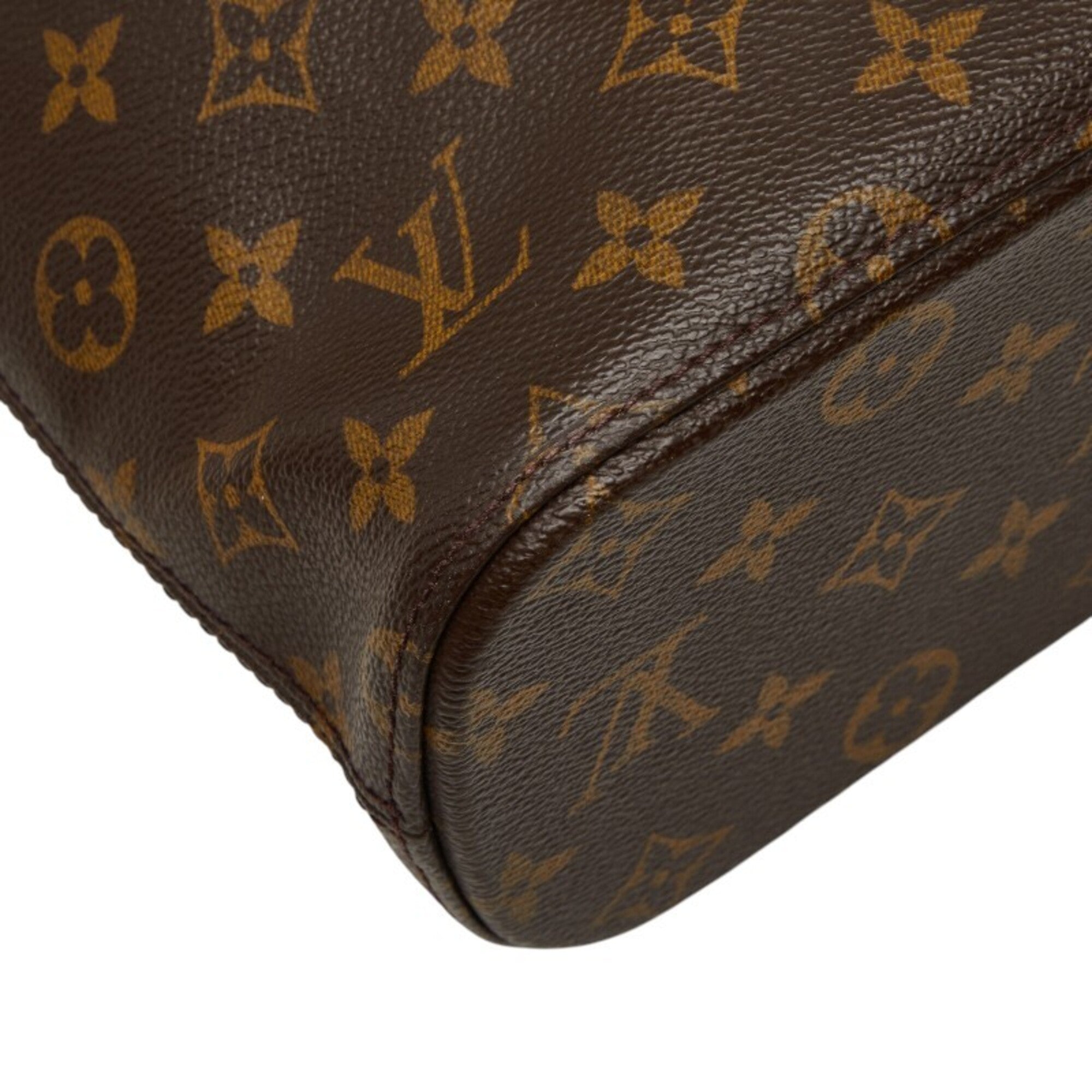 Louis Vuitton Monogram Brown Pvc Leather Shoulder Bag Tote Bag (Pre-Owned)