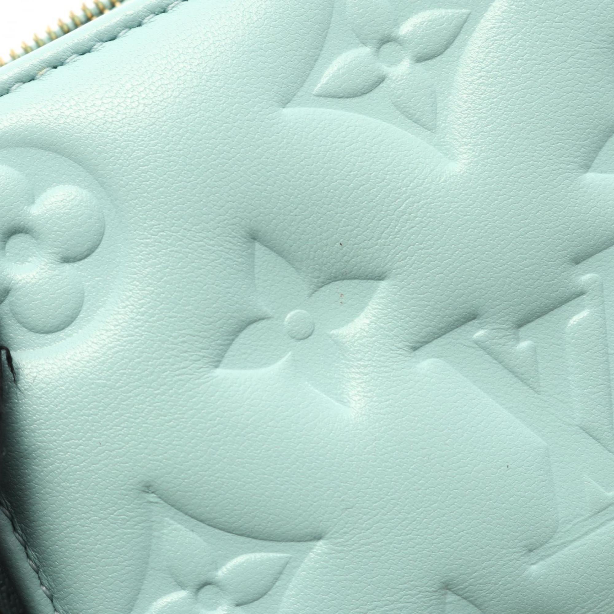 Louis Vuitton Blue Leather Wallet (Bi-Fold) (Pre-Owned)