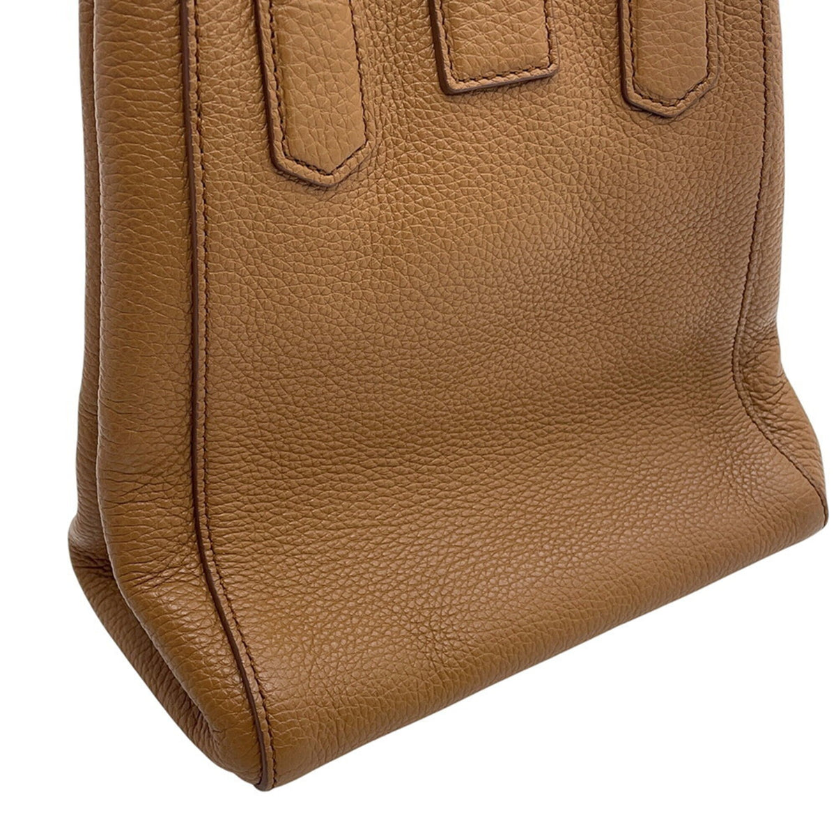 Miu Miu Brown Leather Handbag Shoulder Bag (Pre-Owned)