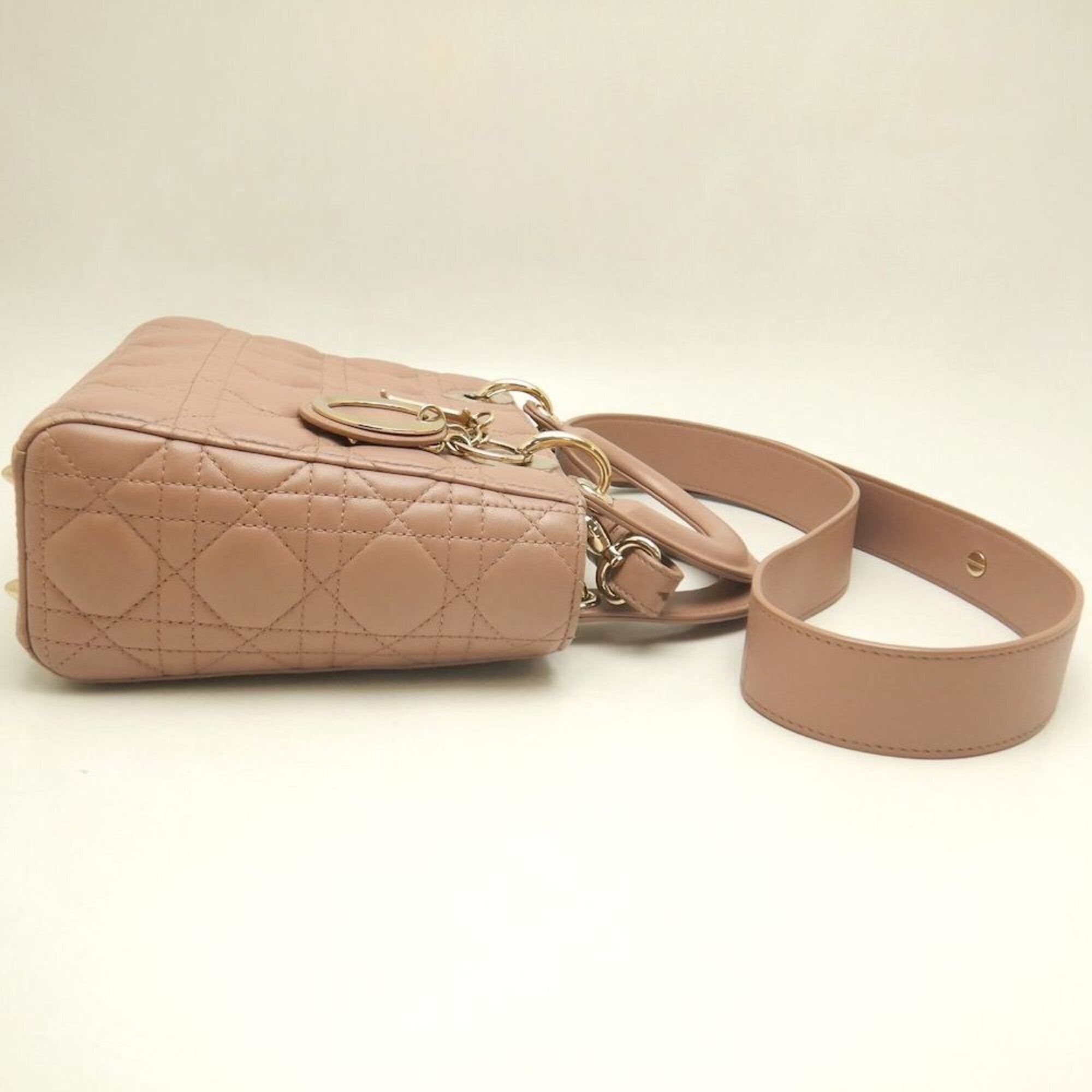 Christian Dior Pink Leather Handbag (Pre-Owned)