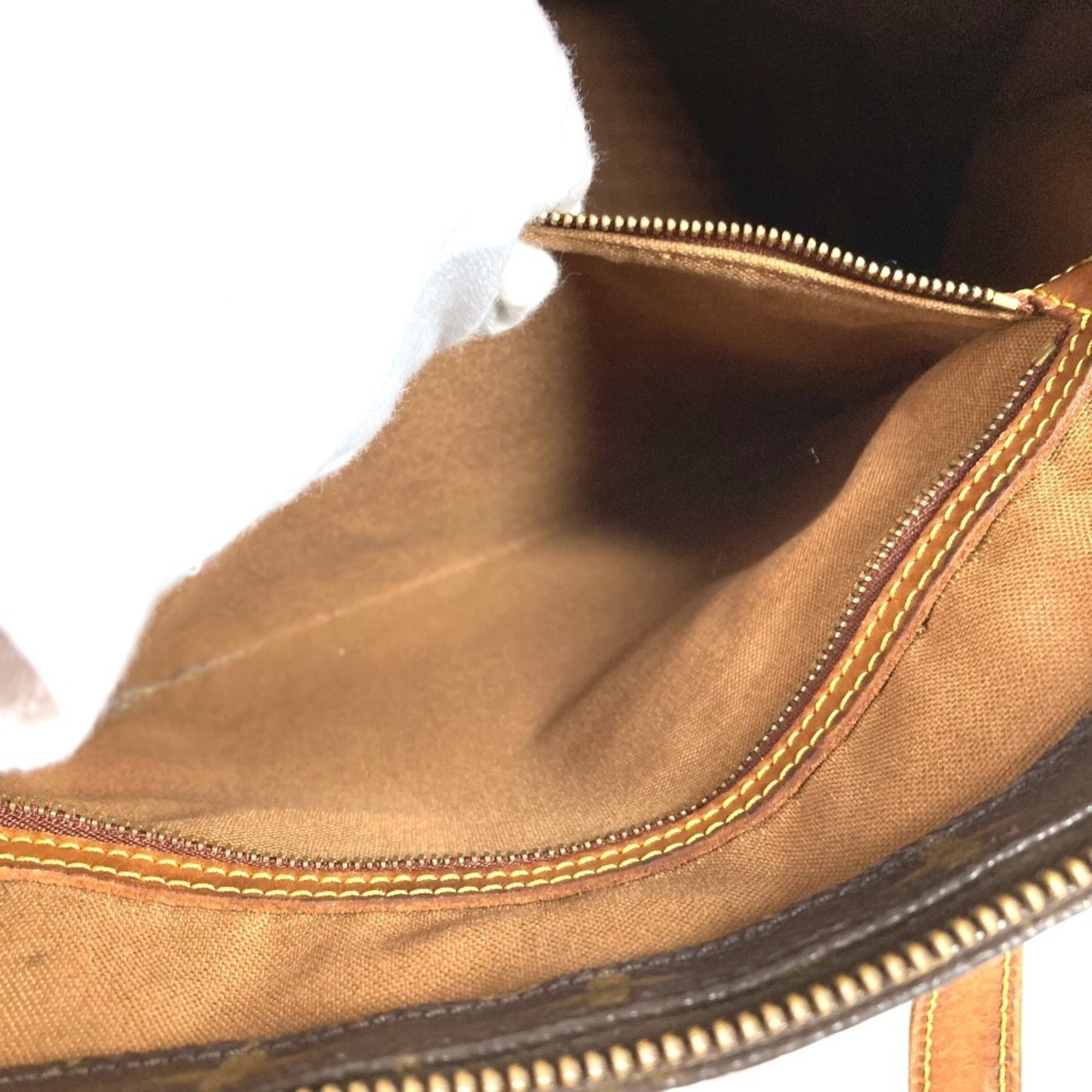 Louis Vuitton Brown Monogram Shoulder Bag Tote Bag (Pre-Owned)
