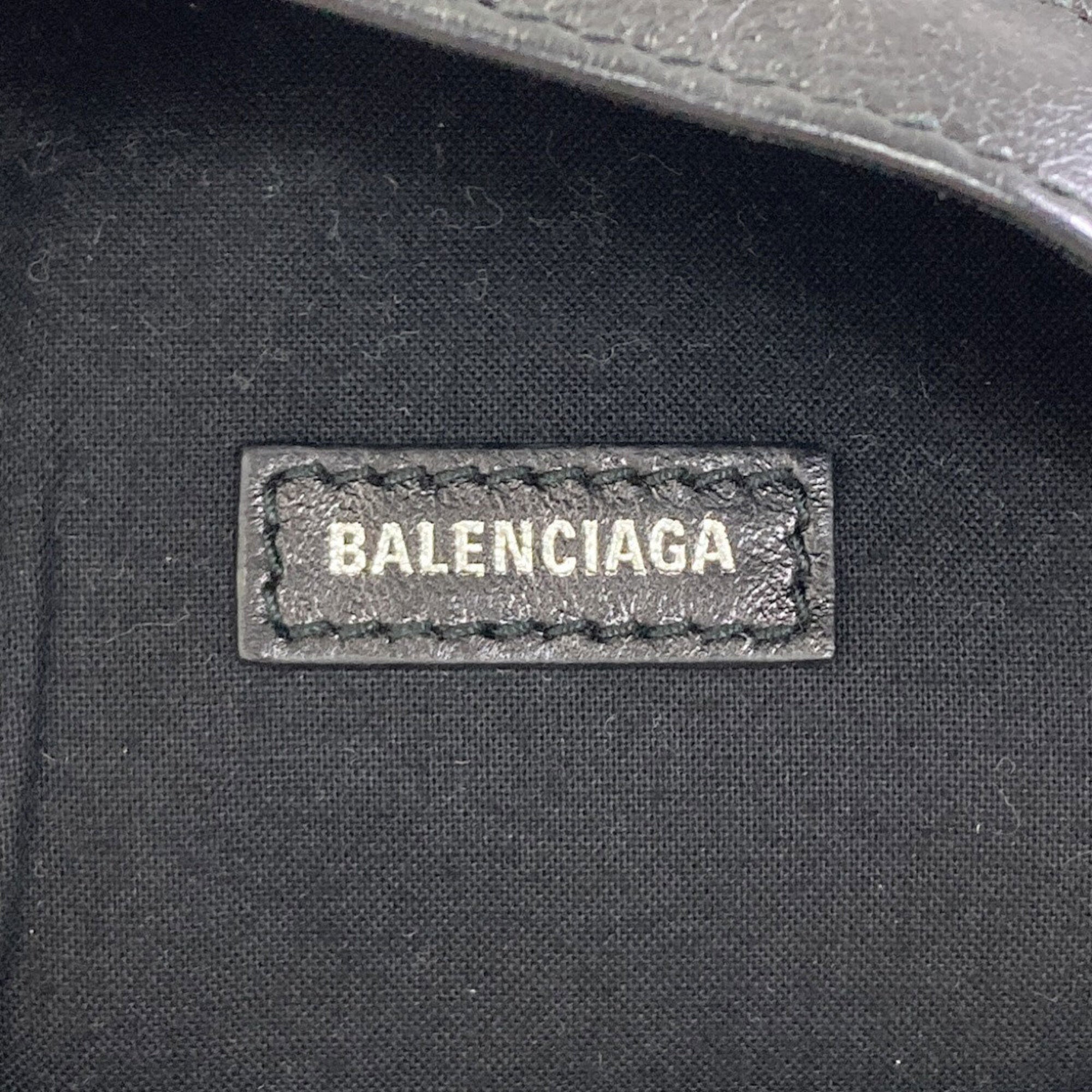 Balenciaga Black Leather Backpack (Pre-Owned)