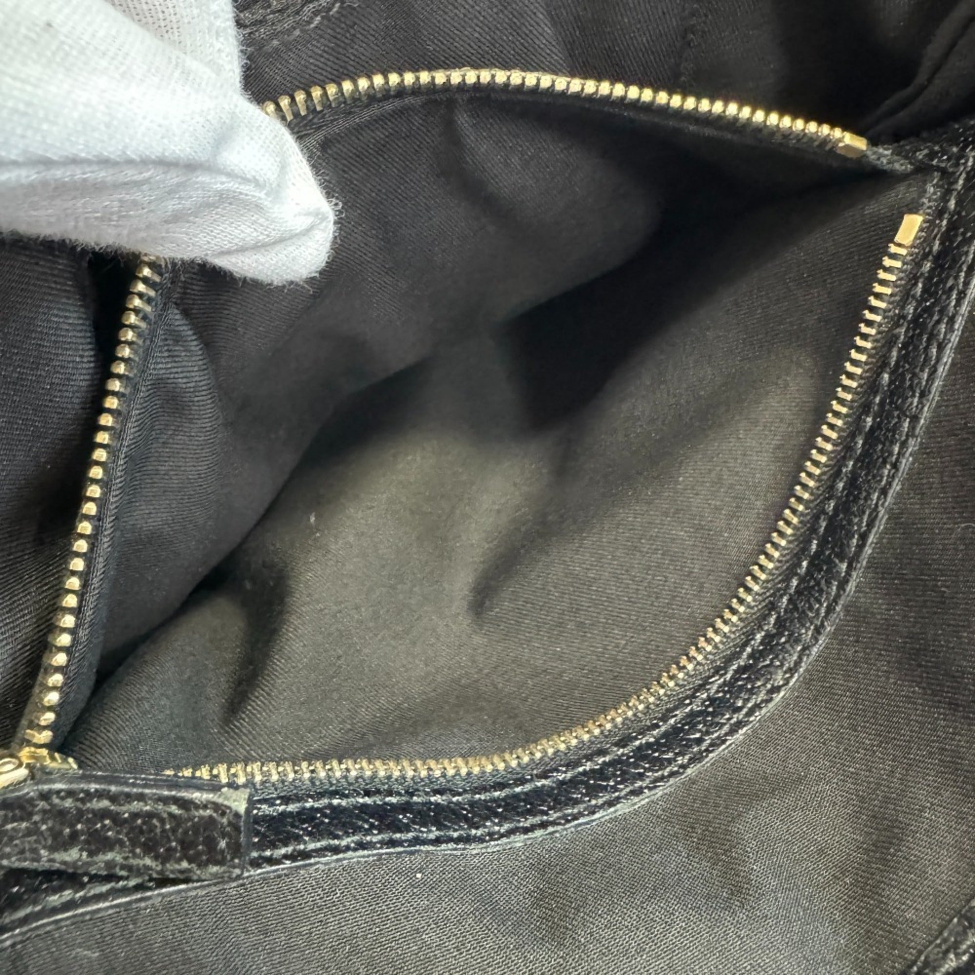 Gucci Black Canvas Tote Bag (Pre-Owned)