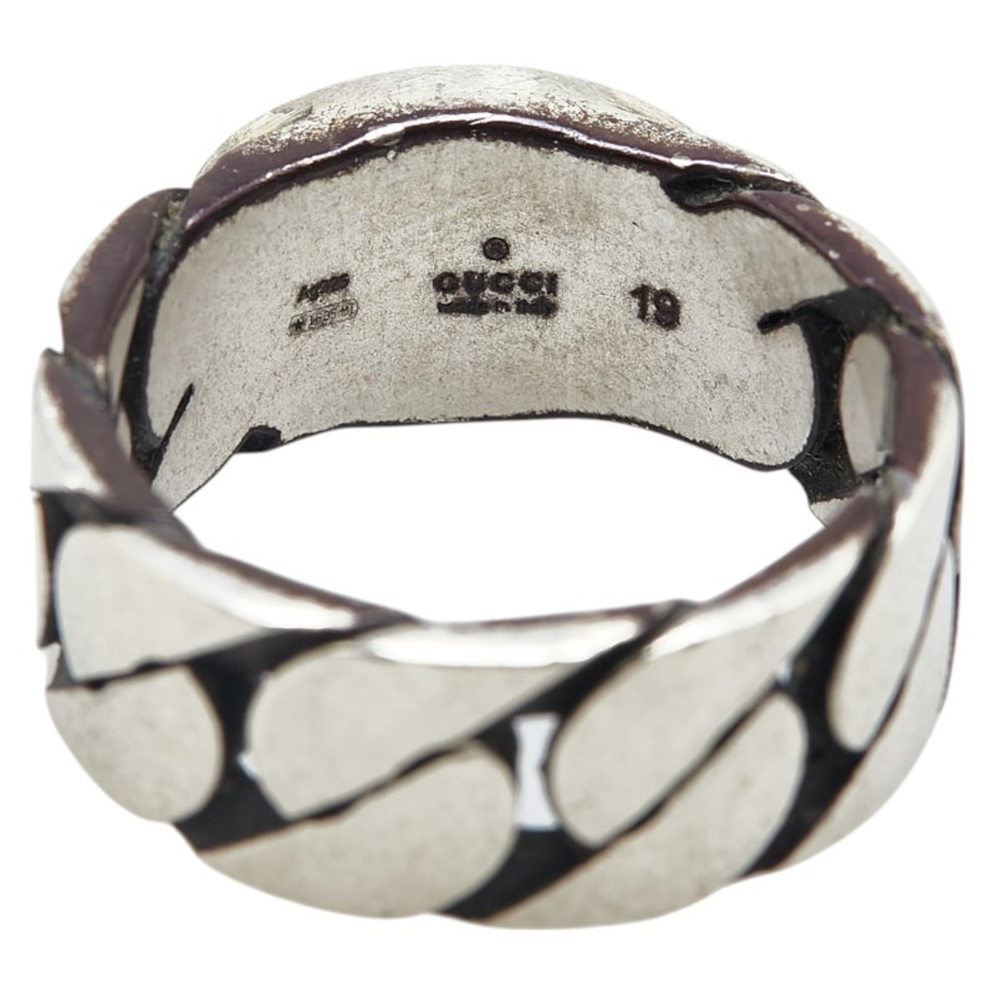 Gucci Silver Silver 925 Band Ring (Pre-Owned)