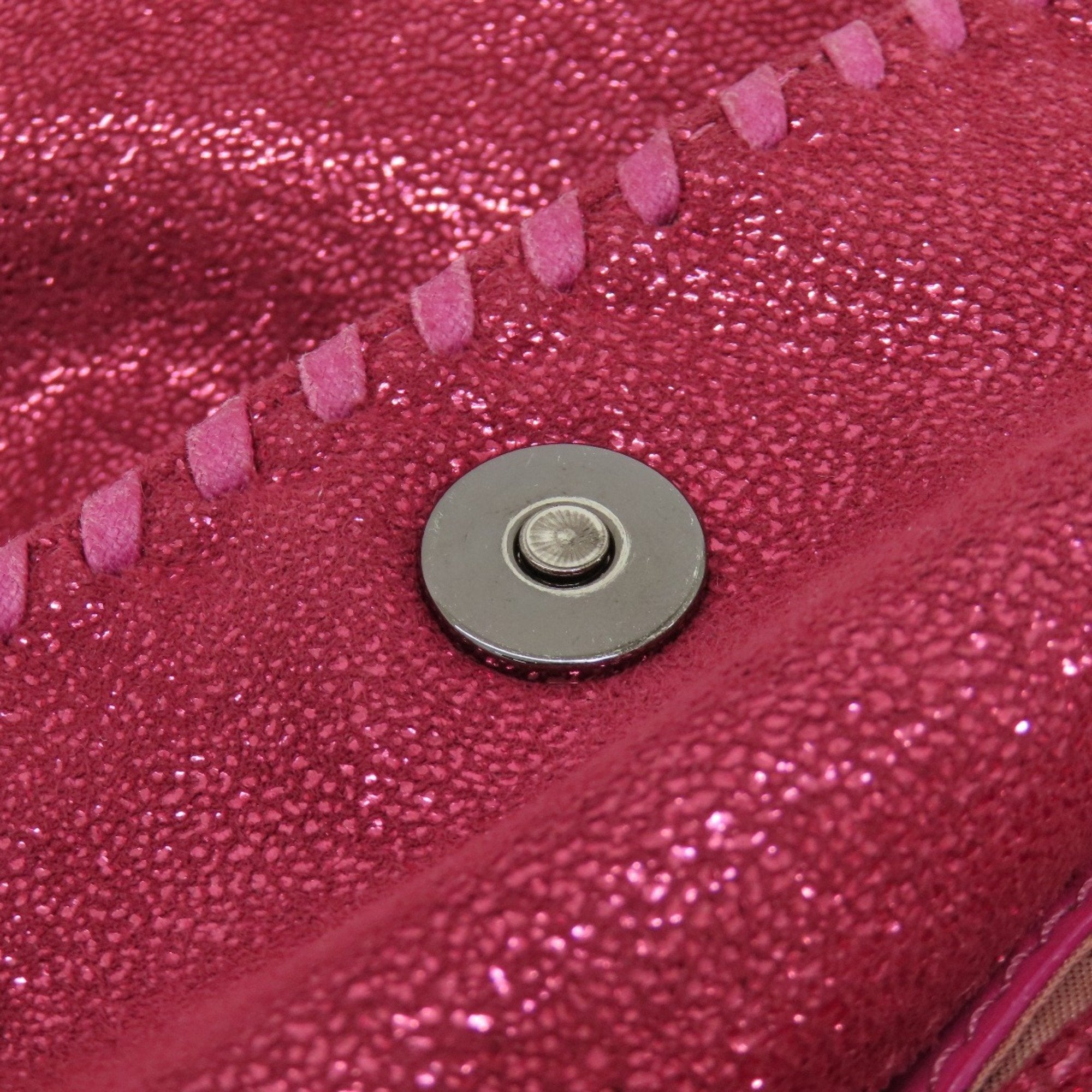 Stella Mccartney Pink Polyester Handbag (Pre-Owned)