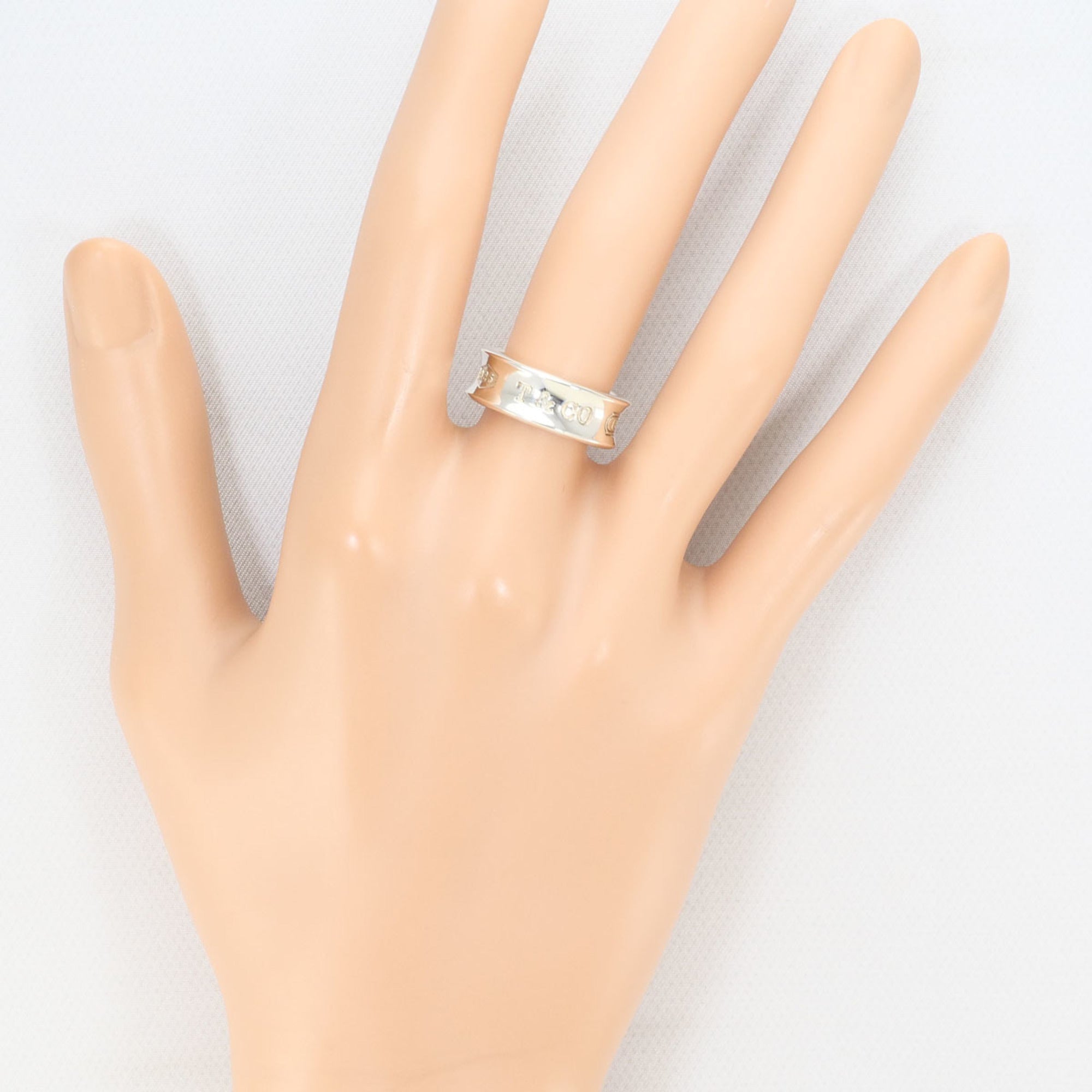 Tiffany Silver 925 Band Ring (Pre-Owned)